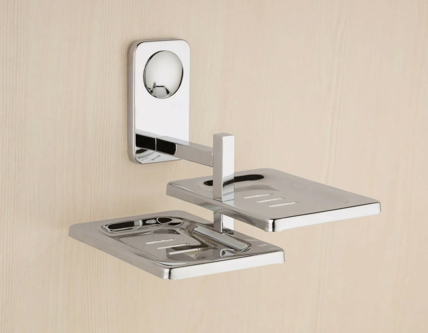 STAINLESS STEEL 3009 DOUBLER SOAP DISH - Image 3
