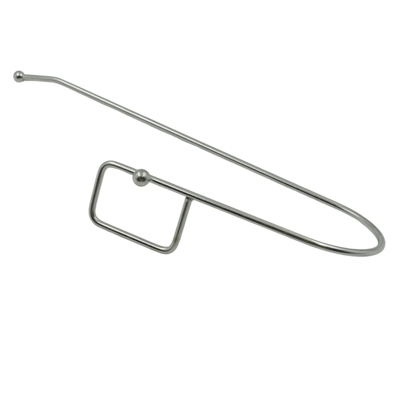 Stainless Steel Adhesive Paper Roll Holder Tissue (1 pc) - Image 4