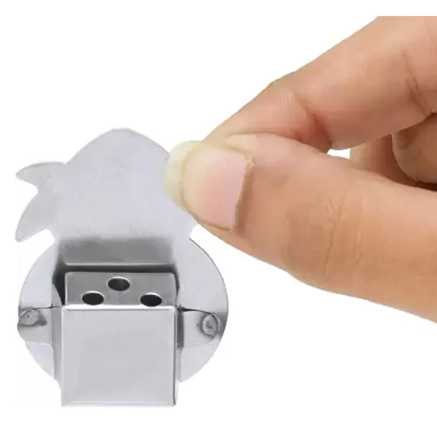 Stainless Steel Agarbatti Stand (12 Pack): Self-Adhesive, Wall Mounted - Image 5