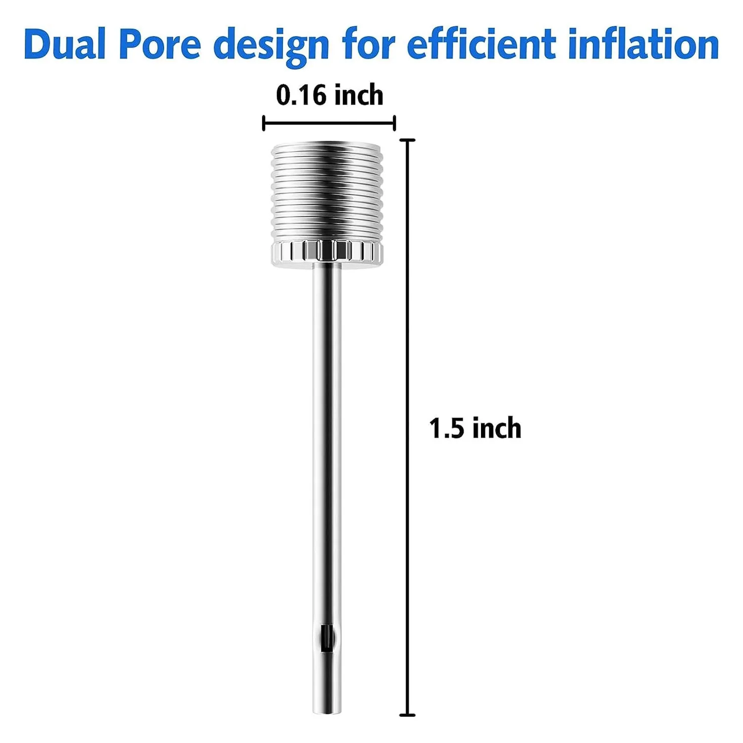 Stainless Steel Ball Pump Needle Pin Adapter (1 Pc) - Image 6