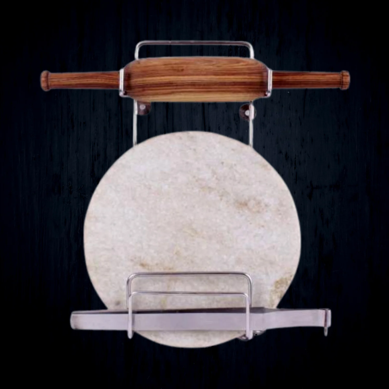 Chakla, Belan, Chimta Stand Multi-Purpose Rack for Kitchen (1 Pc ) - Image 3