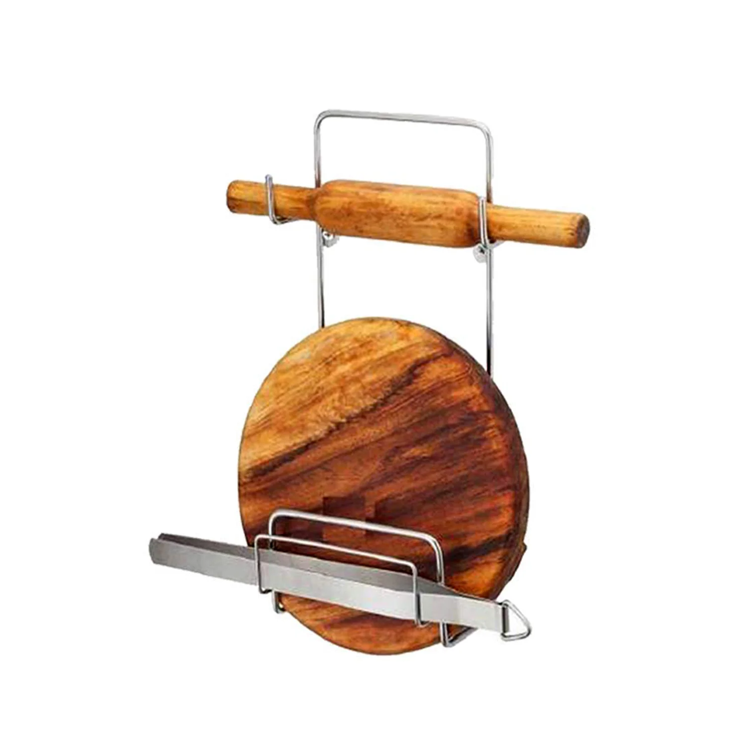 Chakla, Belan, Chimta Stand Multi-Purpose Rack for Kitchen (1 Pc ) - Image 4