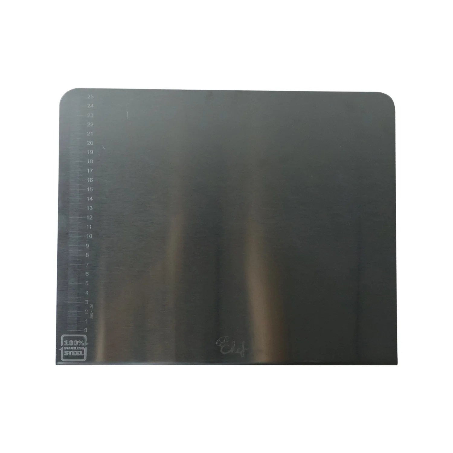 Stainless Steel Chopping Board 35.5x29 Cm, 1mm Thickness 1 Pc - Image 4