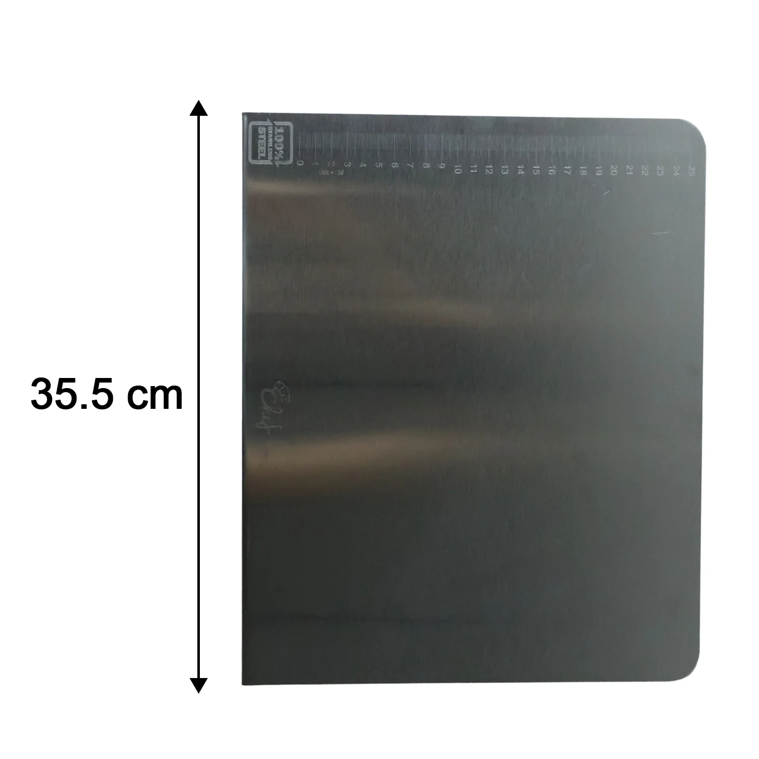 Stainless Steel Chopping Board 35.5x29 Cm, 1mm Thickness 1 Pc - Image 7