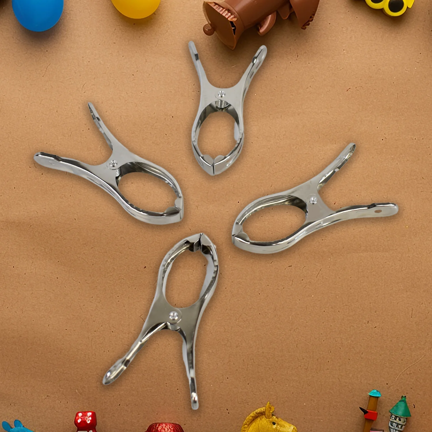 Stainless Steel Clothes pins Beach Towel Clips (10 Pcs Set) - Image 5