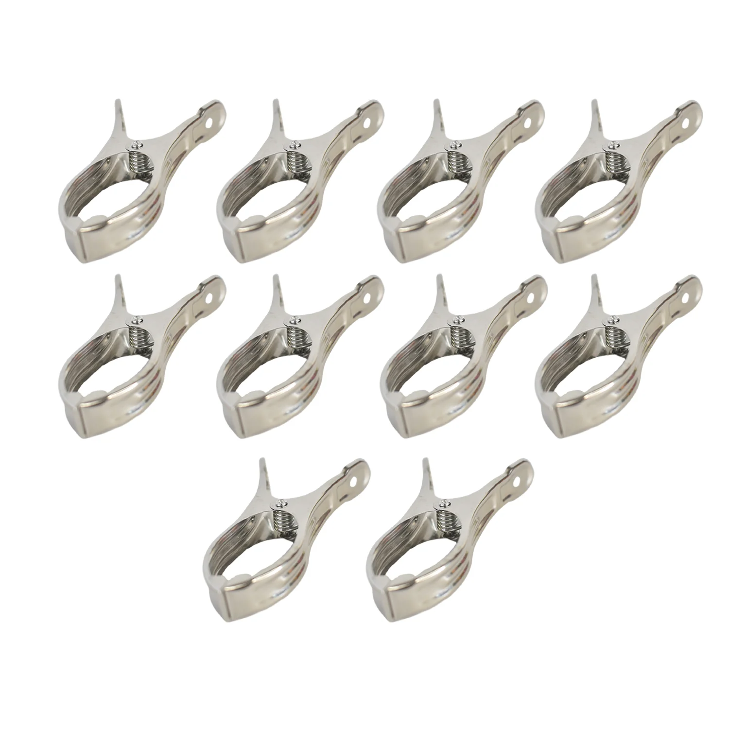 Stainless Steel Clothes pins Beach Towel Clips (10 Pcs Set) - Image 6