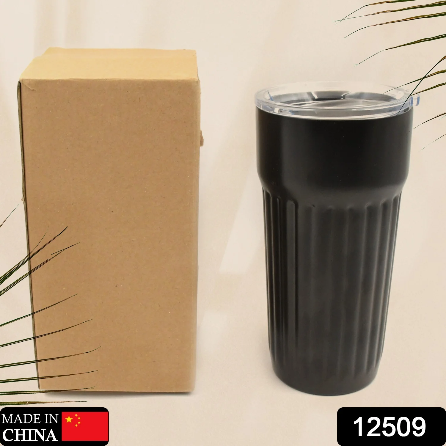 Stainless Steel Vacuum Insulated Travel Mug with Lid (1 Pc) - Coffee, Tea, Tumbler (1 Pc) - Image 2