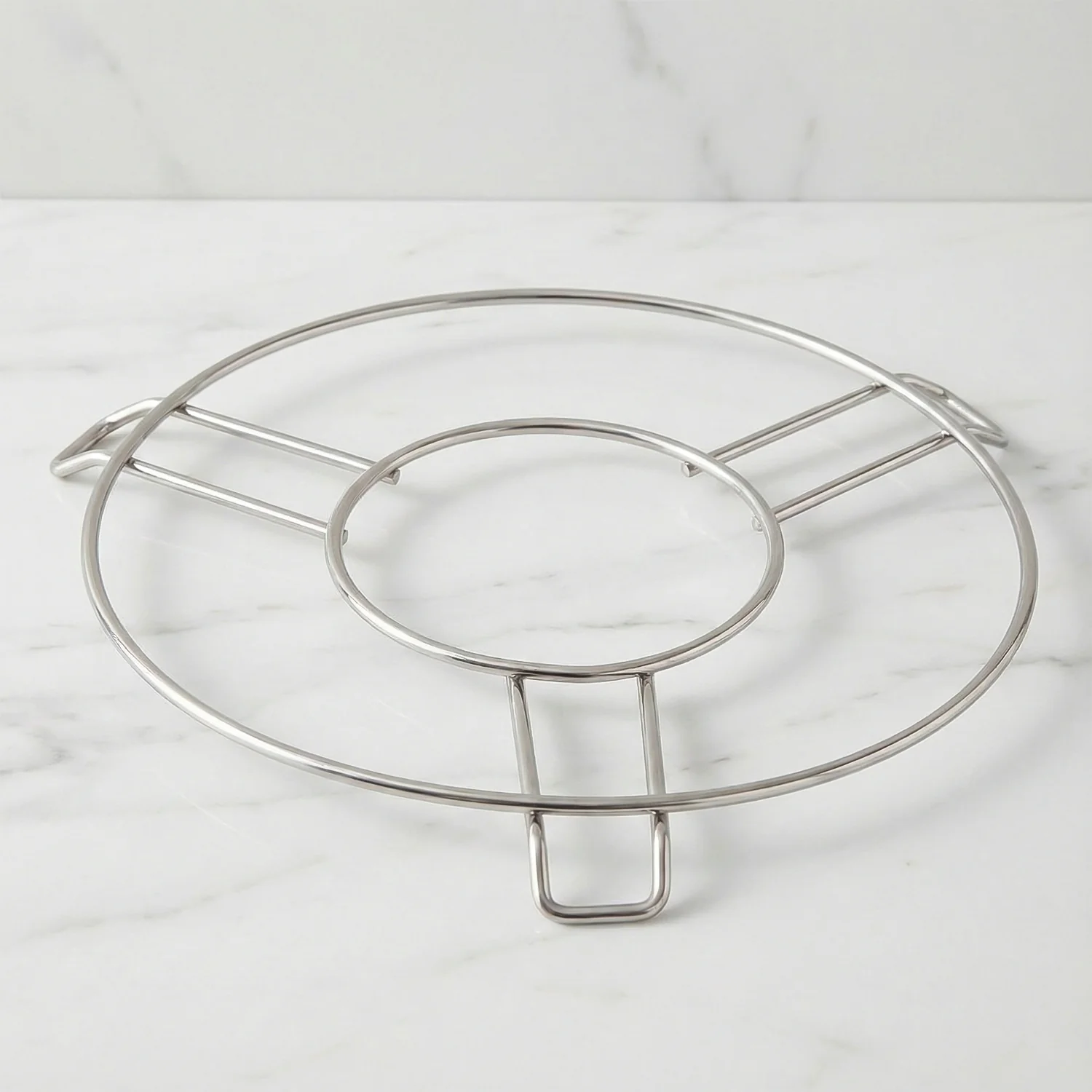 Stainless Steel Round Table Ring Hot Pot Stand (1 Pc) - Image 7