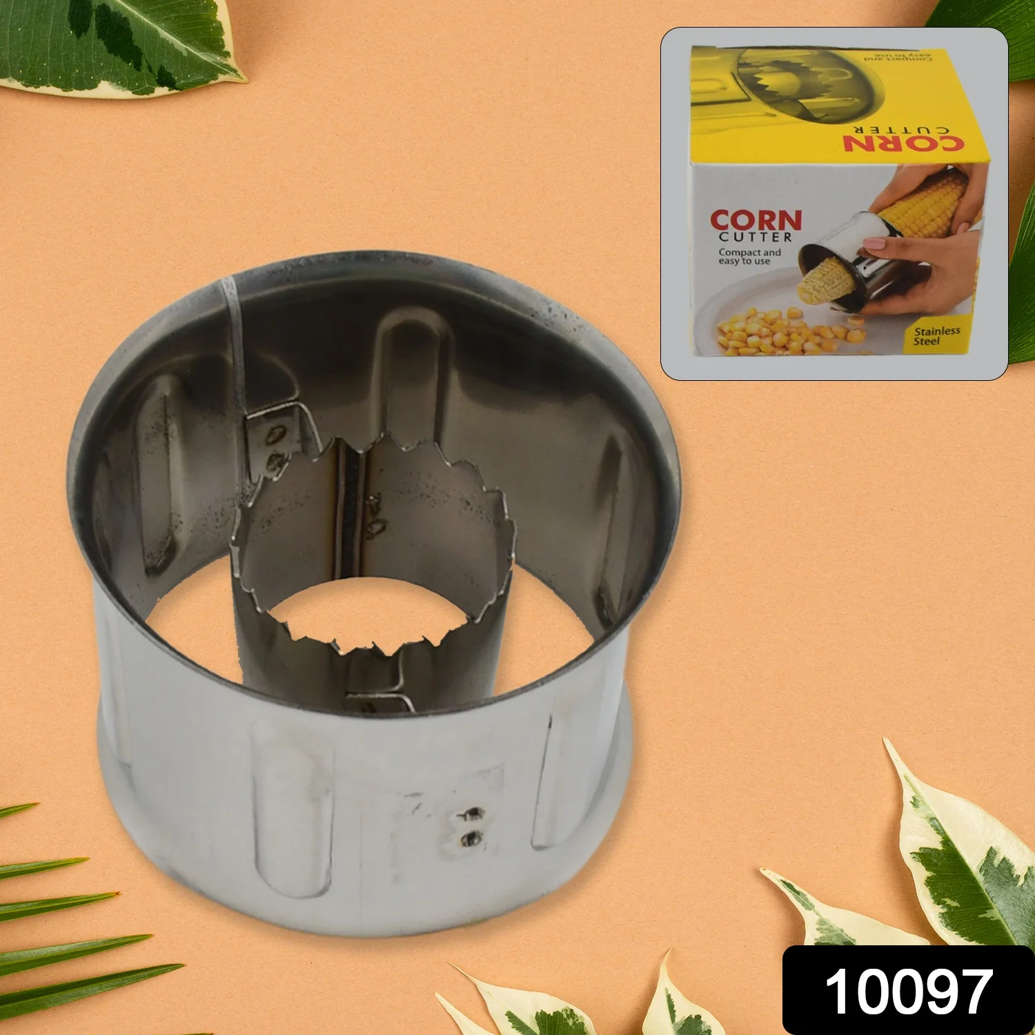 Corn Cutter Stainless Steel Stripping Kernels Remover (1 Pc) - Image 2