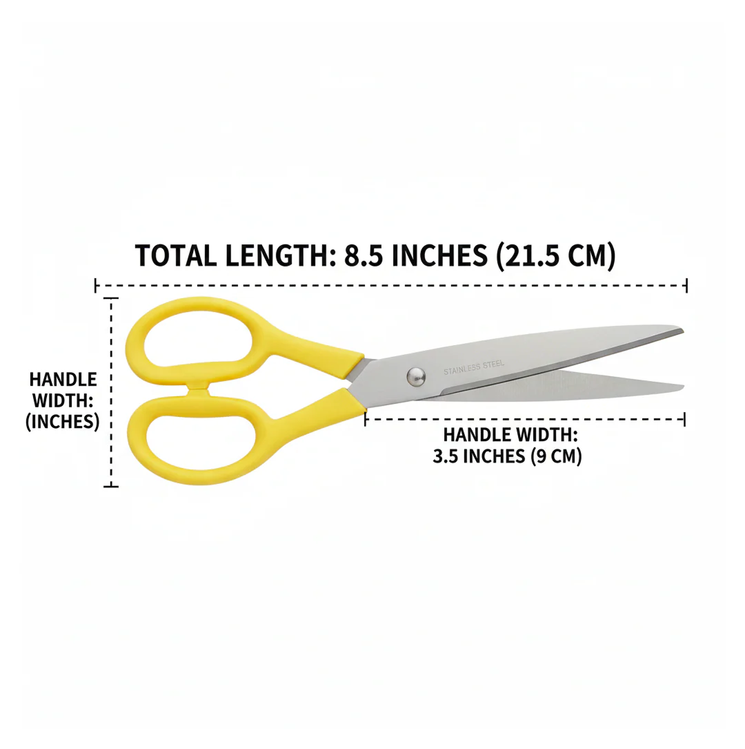 Scissors for craft work paper cutter Scissor stainless steel scissor (9 Inch) - Image 7