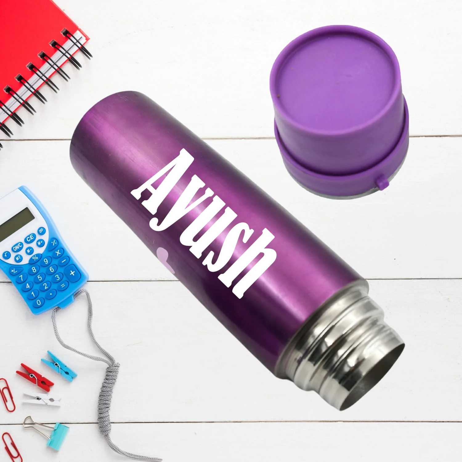 Customized Stainless Steel Water Bottle (500 ML) - Image 4