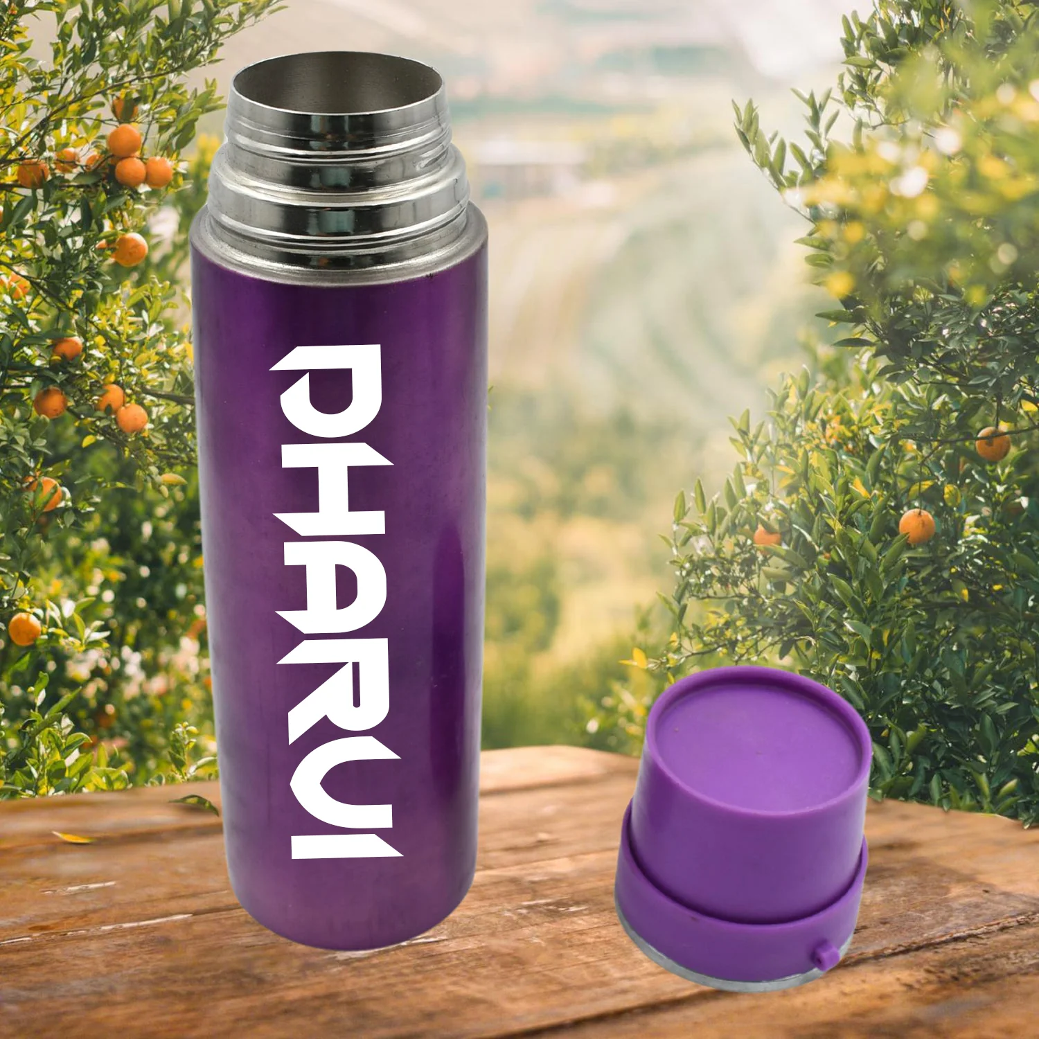 Customized Stainless Steel Water Bottle (500 ML) - Image 6