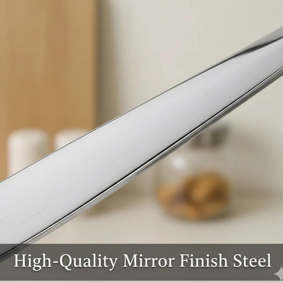 Stainless Steel Cutlery Set with Elegant Storage Stand (24 Pc) - Image 5
