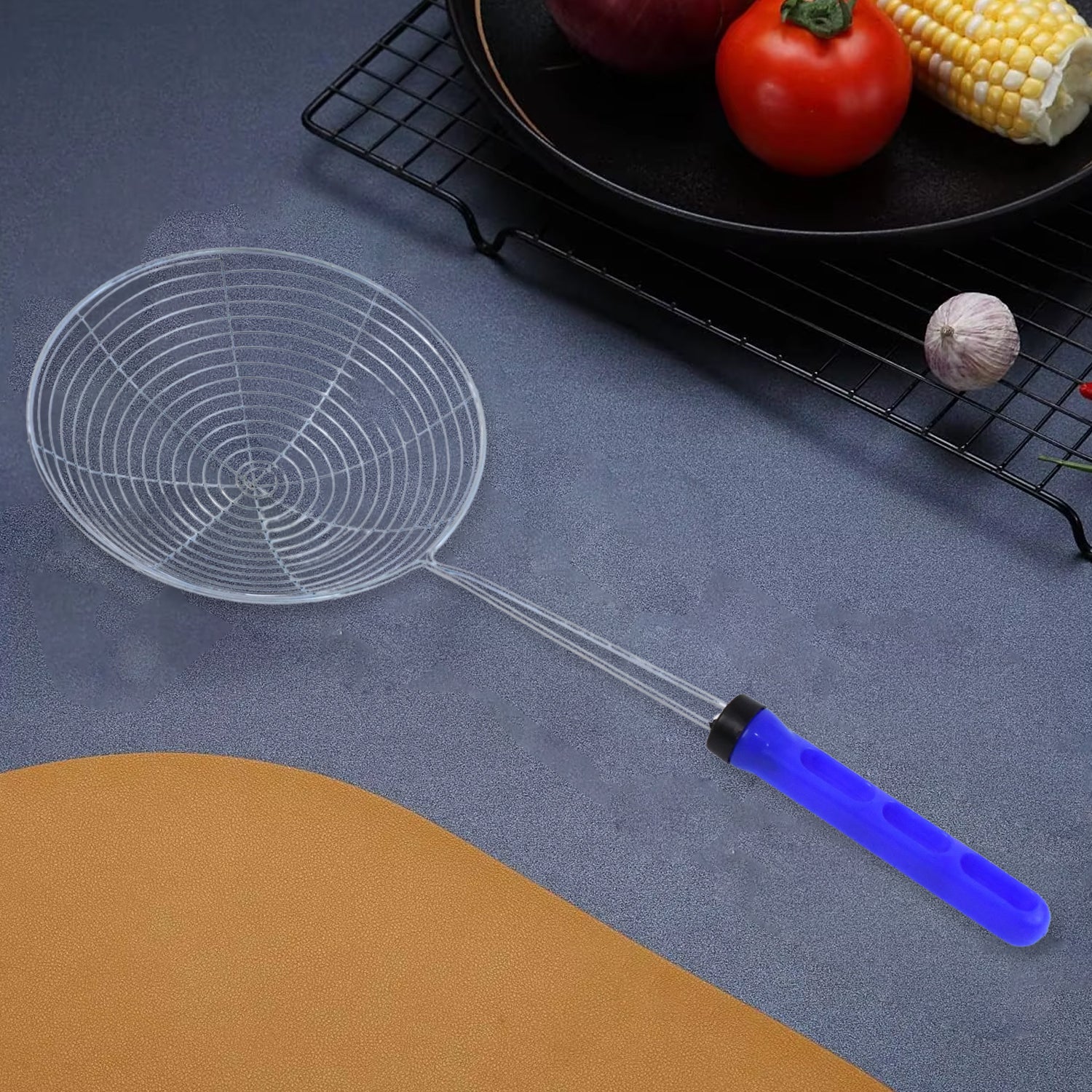 Stainless Steel Deep Fry Strainer (Big) - Image 6
