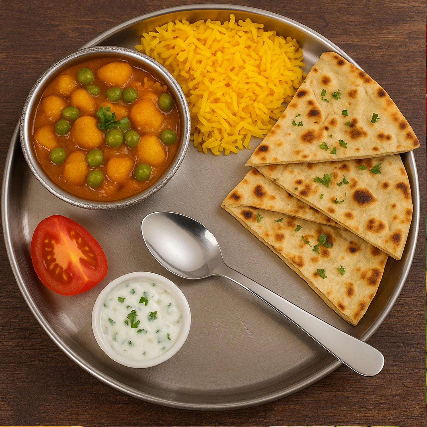 Stainless Steel Dining Spoon  / Baby Spoon - (1 Pc) - Image 3