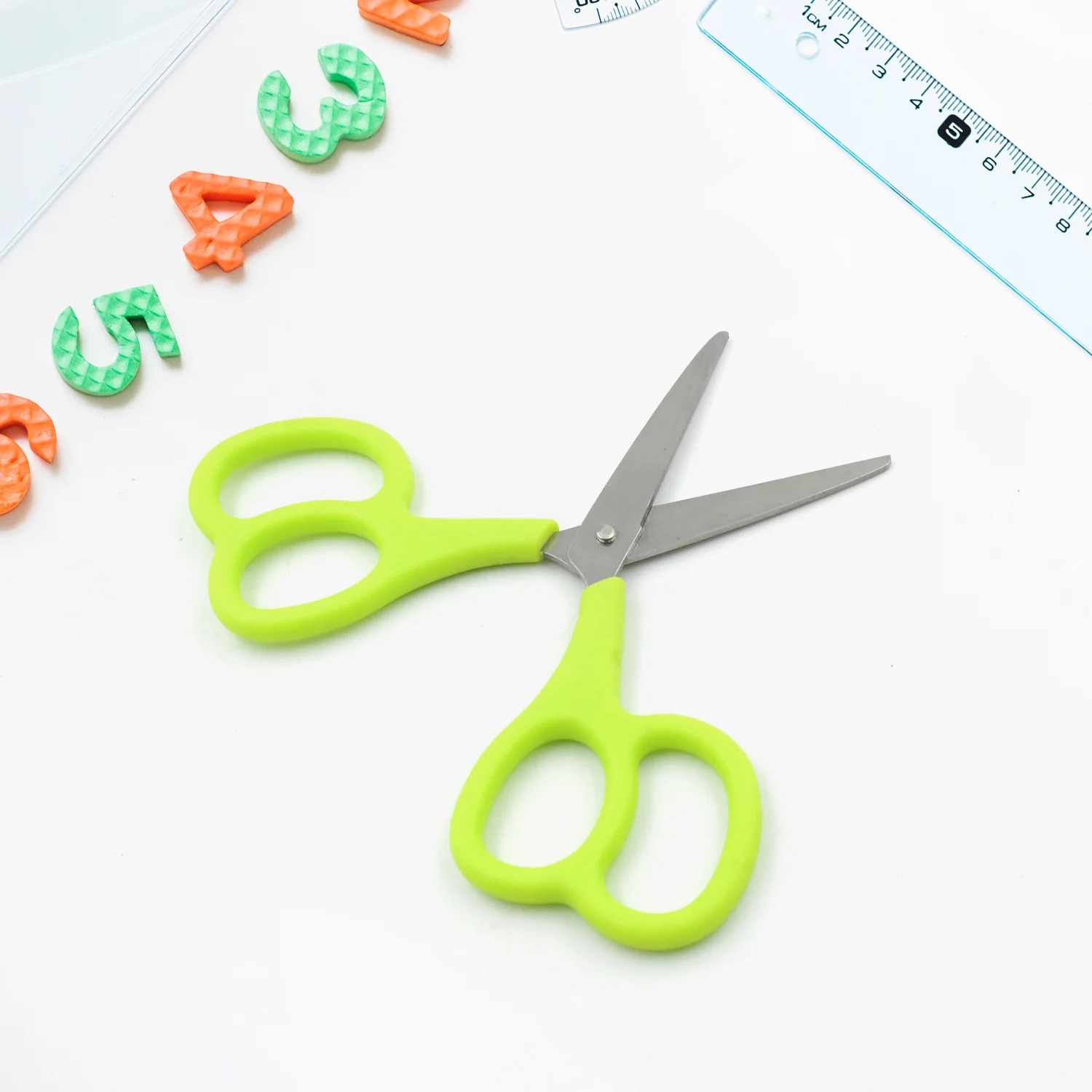 Stainless Steel Double Grip Scissors (1 Pc): Comfort Grip Handle, Multipurpose - Image 3