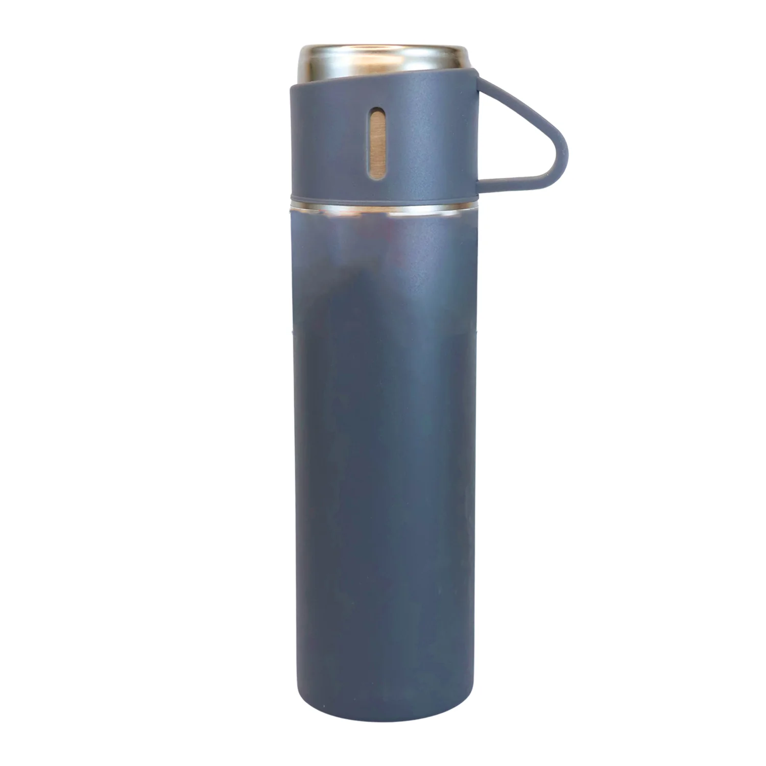 Stainless Steel Double Wall Insulated Flask Bottle With Cup (500ml Approx) - Image 5