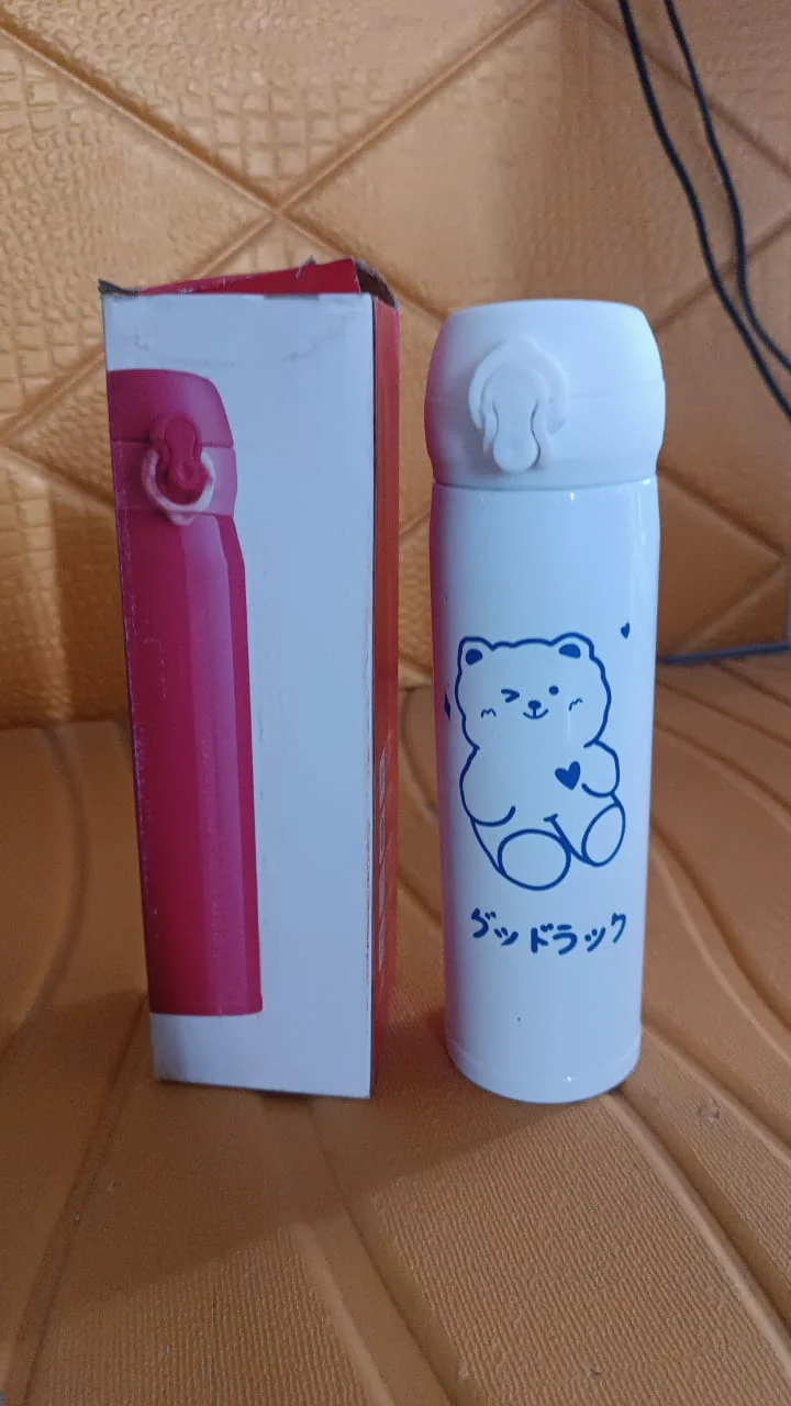 Stainless Steel Insulated Reusable Kids Water Bottle (500 ML Approx) - Image 7