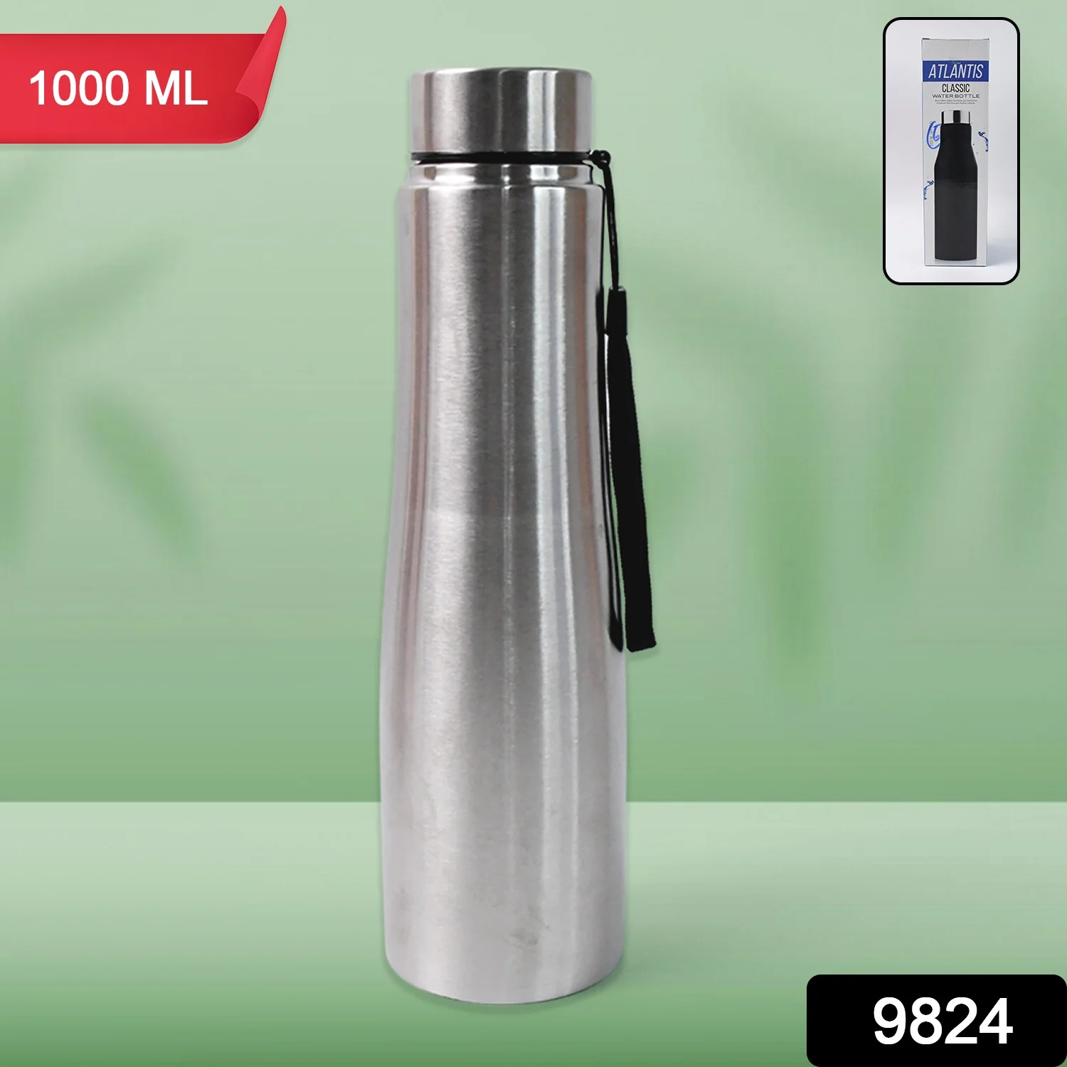 Stainless Steel Double Wall Vacuum-Insulated Drink Water Bottle (1000 ML) - Image 2