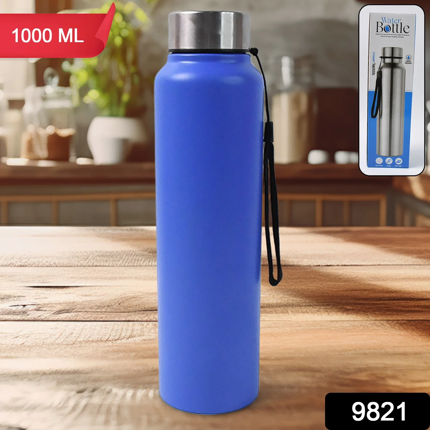 Stainless Steel Drink Water Bottle (1000 ML) - Image 2