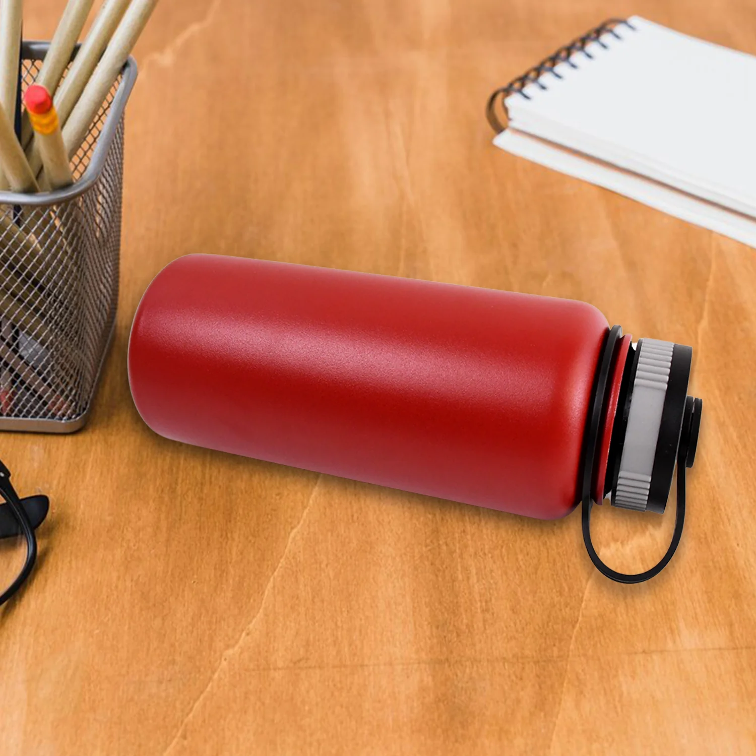 Stainless Steel Double Wall Vacuum-Insulated Drink Water Bottle (1000 ML / Mix Color) - Image 6