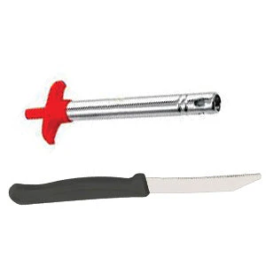 Stainless Steel Electronic Gas Lighter and Knife (2 in 1) - Image 10