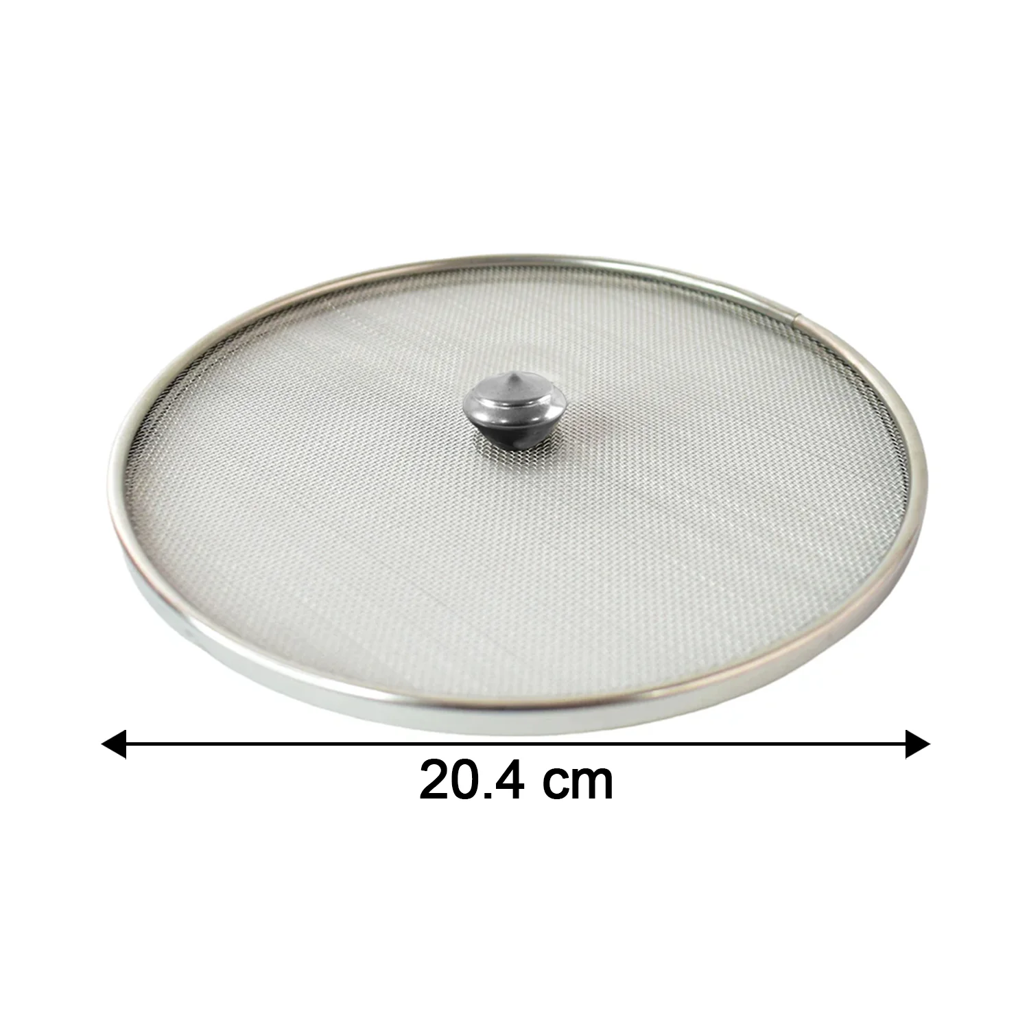 Stainless Steel Fine Mesh Food Net Cover Lid – 8 Inch - Image 6