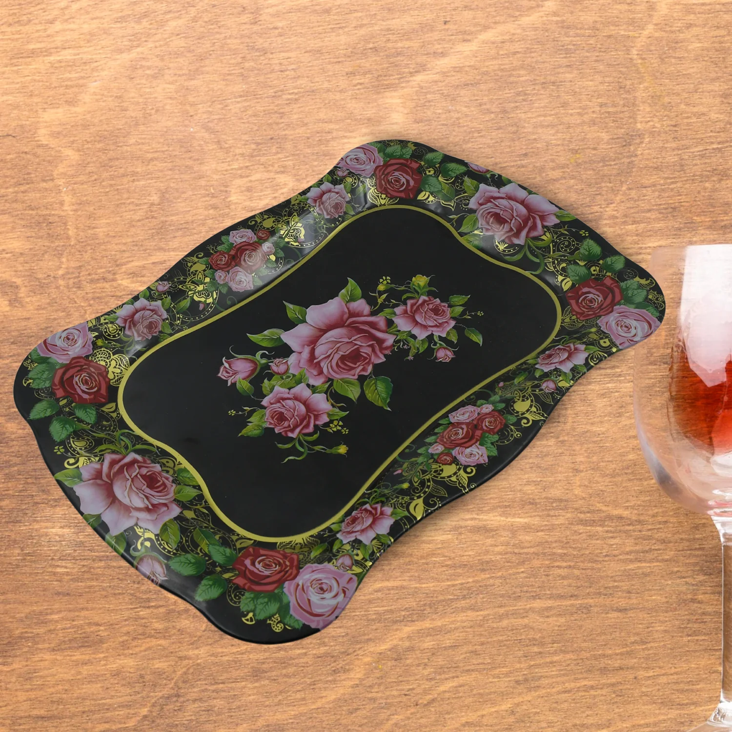 Stainless Steel Serving Tray (18 x 8.5 Inch / 1 Pc) - Image 4