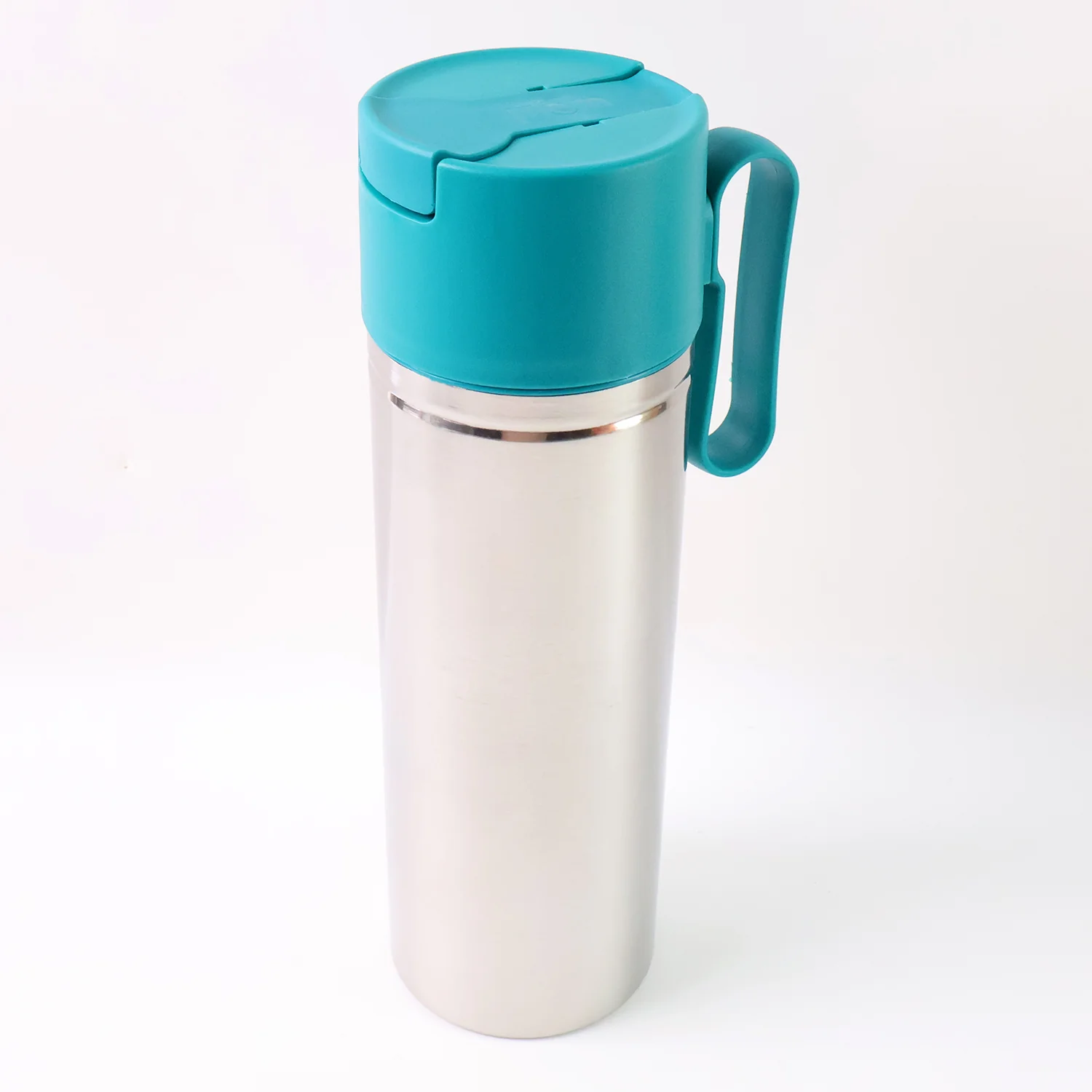 Supermom Stainless Steel Fresh Oil Pourer Bottle with Flip Lid and Handle Approx 1000ML (1 Pc) - Image 5