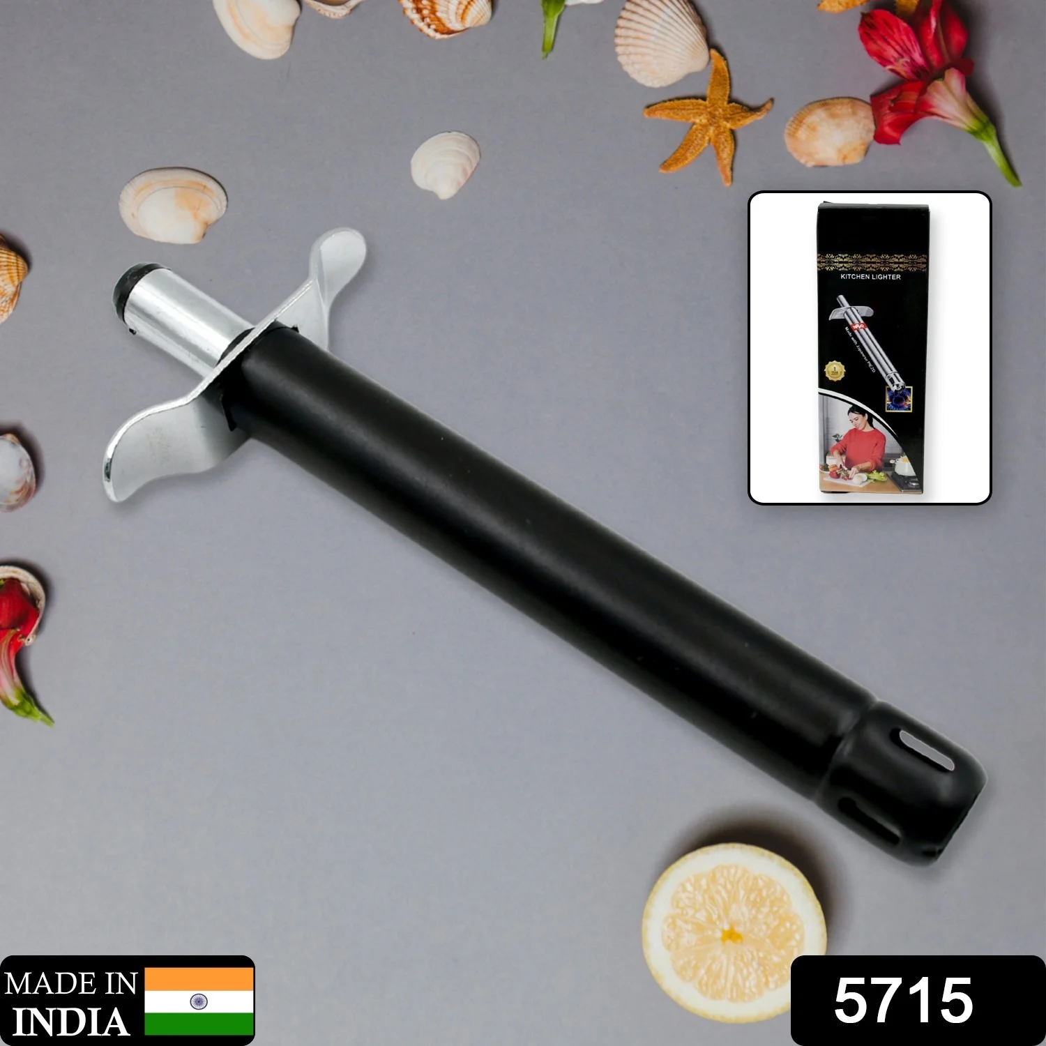 Stainless Steel Gas Lighter for Kitchen Gas Stove Long-Lasting Unbreakable Lighter 1 Pc - Image 2