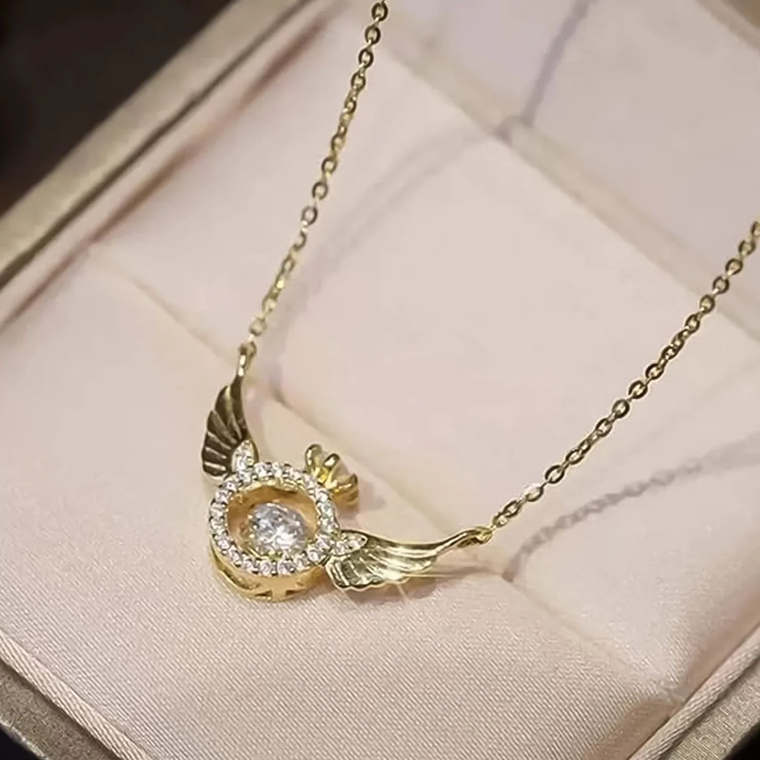 Golden Color Valentine's Day Special Stainless Steel Locket - Image 4