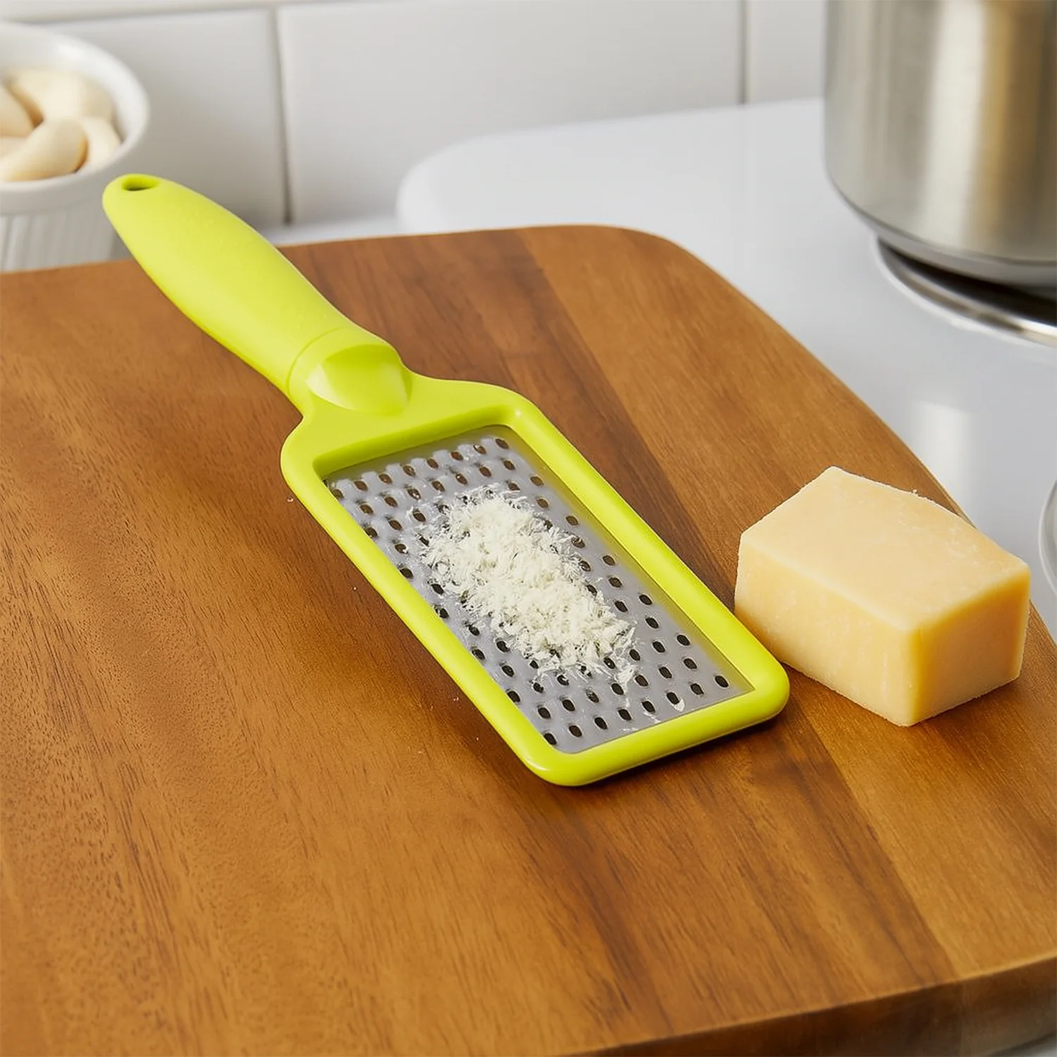 Stainless Steel Vegetables & Fruits Shredder for Kitchen Cheese Grater (1 Pc) - Image 6