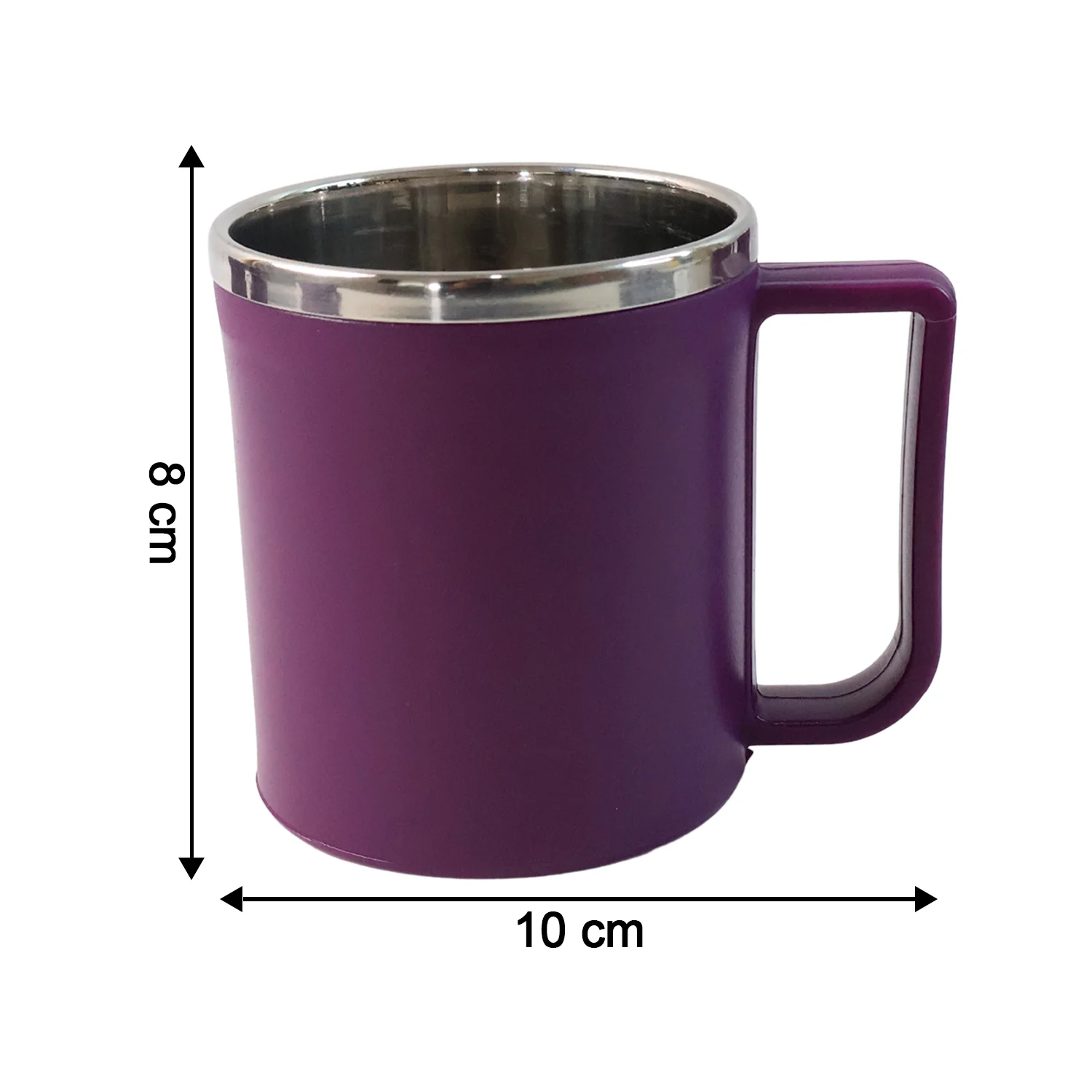 Supermom Stainless Steel Inner Coffee Mug Set (200ML / 6 Pc) - Image 6