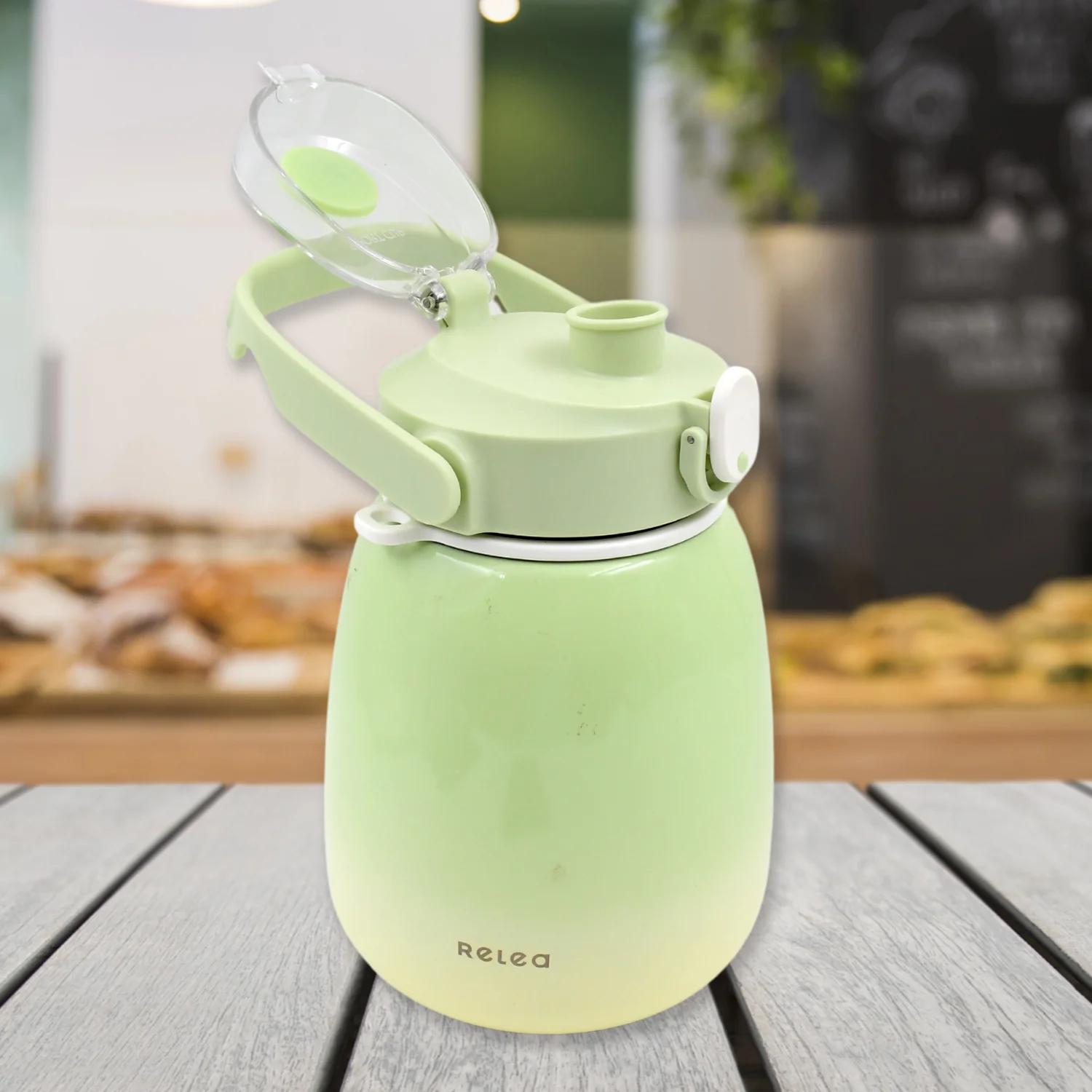 Stainless Steel Mug / Bottle Vacuum Insulated Cup With Handle (1200 ML) - Image 3
