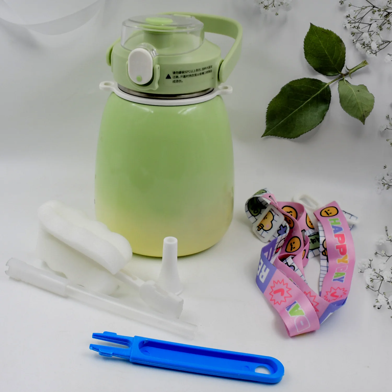 Stainless Steel Mug / Bottle Vacuum Insulated Cup With Handle (1200 ML) - Image 4