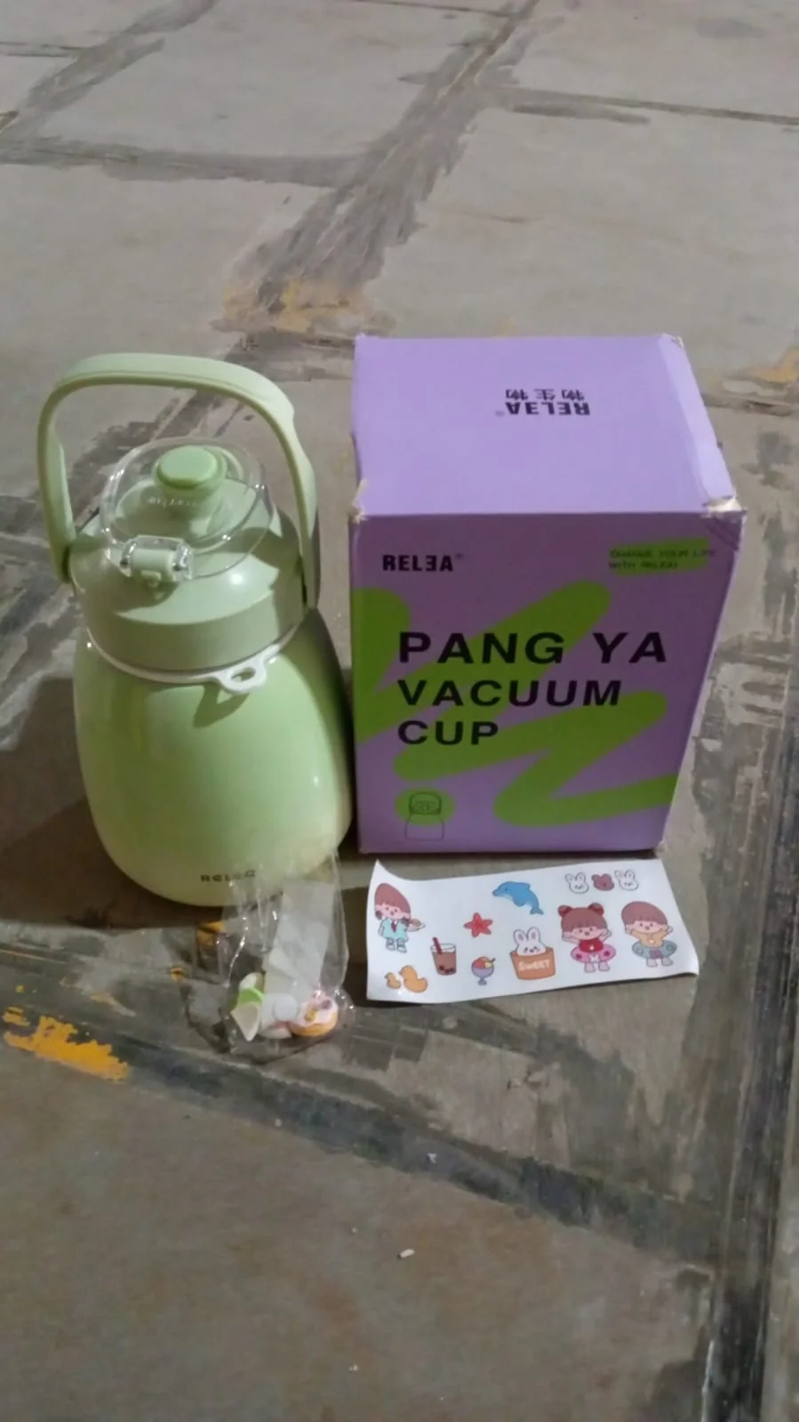 Stainless Steel Mug / Bottle Vacuum Insulated Cup With Handle (1200 ML) - Image 7