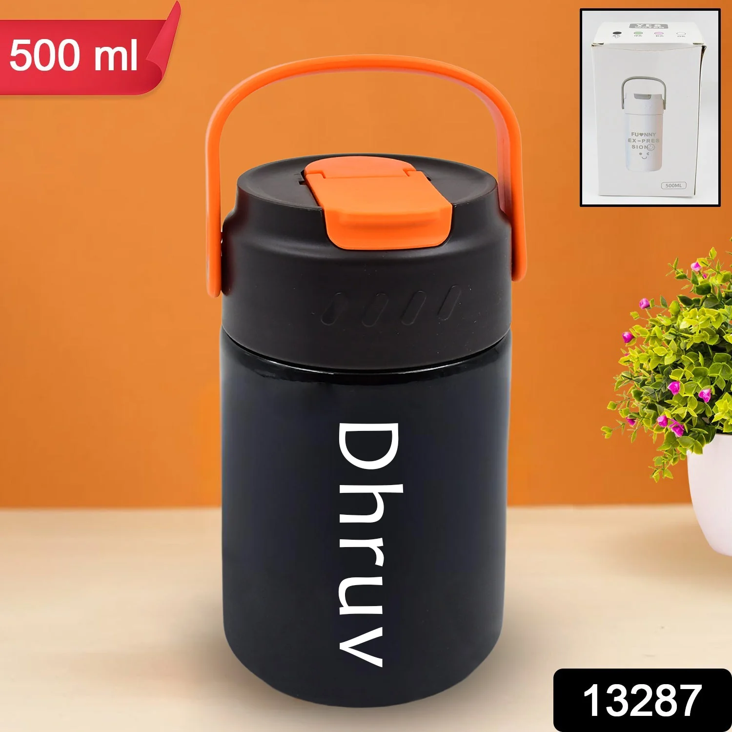 Customize Steel Mug/Bottle Vacuum Insulated Cup (500 ML) - Image 2