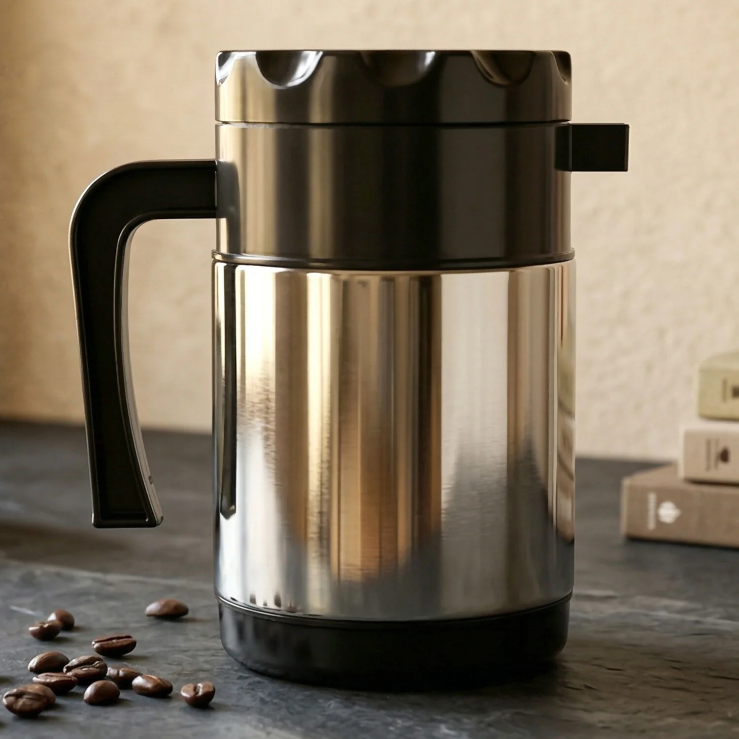 Stainless Steel Insulated Tea & Coffee Kettle with Handle and Pour Spout - Image 5