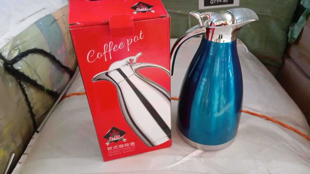 Vacuum Insulated Kettle Jug, Vacuum Insulated Thermos Kettle Jug Insulated Vacuum Flask, Vacuum Kettle Jug Stainless Steel For Milk ,Tea ,Beverage Home Office Travel Coffee (2 Ltr / 1Pc) - Image 7