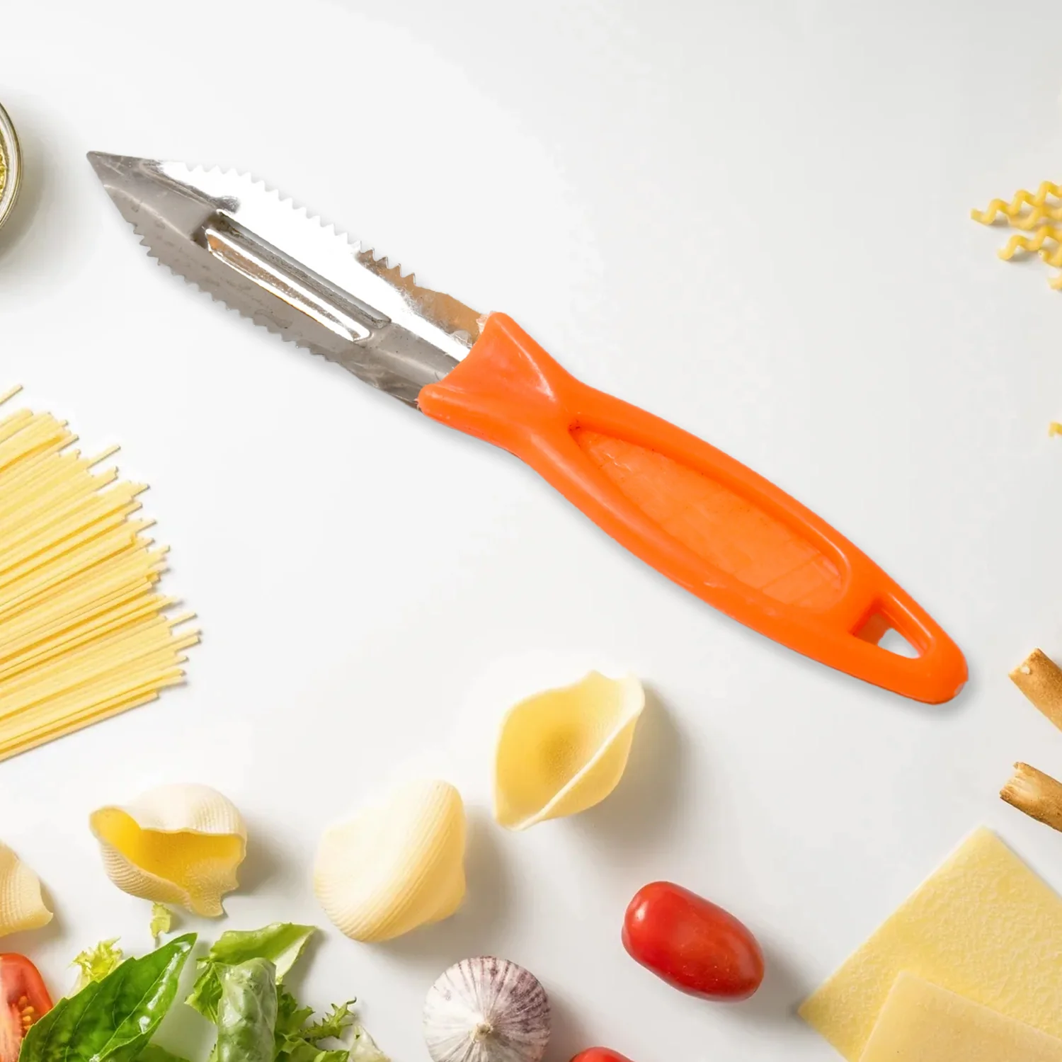 3in1 Multipurpose Stainless Steel Classic Kitchen Knife Set of 3 - Image 3