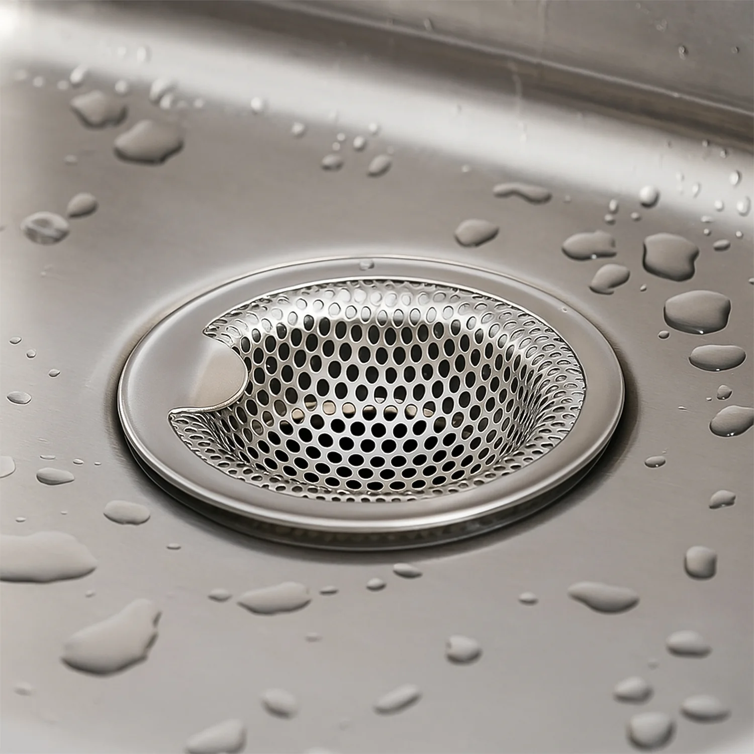Stainless Steel Kitchen Sink Drain Strainer / Stopper (Small / 1 Pc) - Image 4