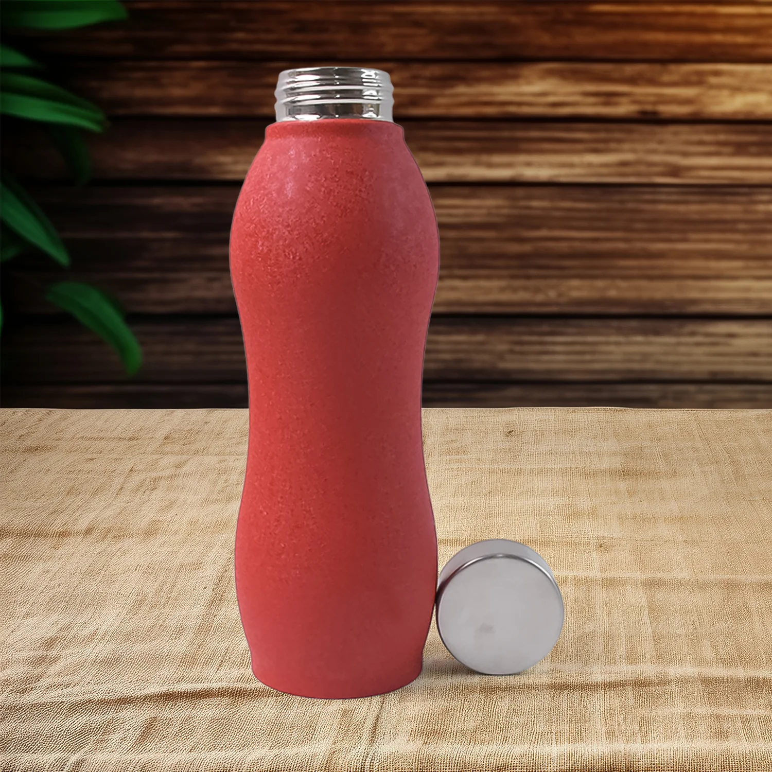Stainless Steel Water Bottle (1000ML / Mix Colour / 1 Pc / Crocodile) - Image 3