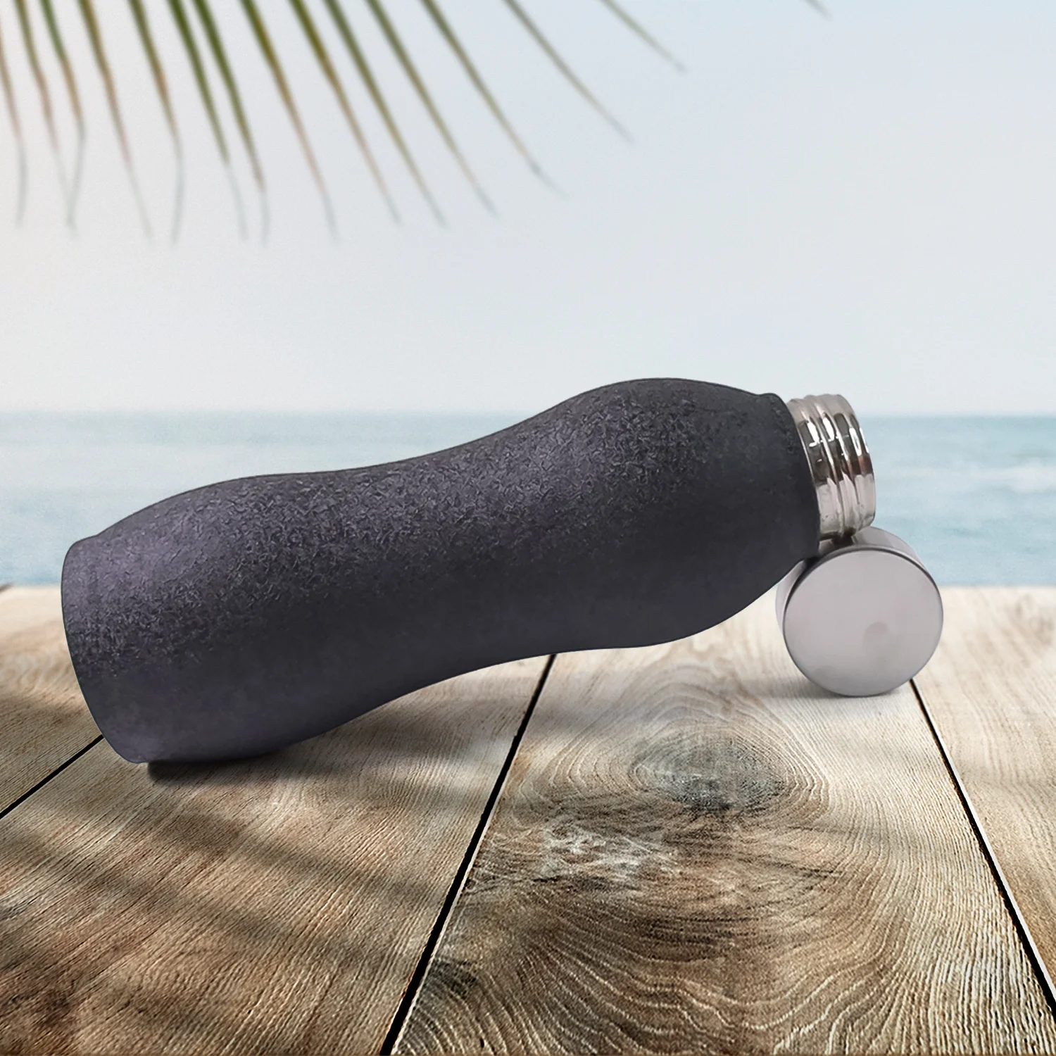Stainless Steel Water Bottle (1000ML / Mix Colour / 1 Pc / Crocodile) - Image 6