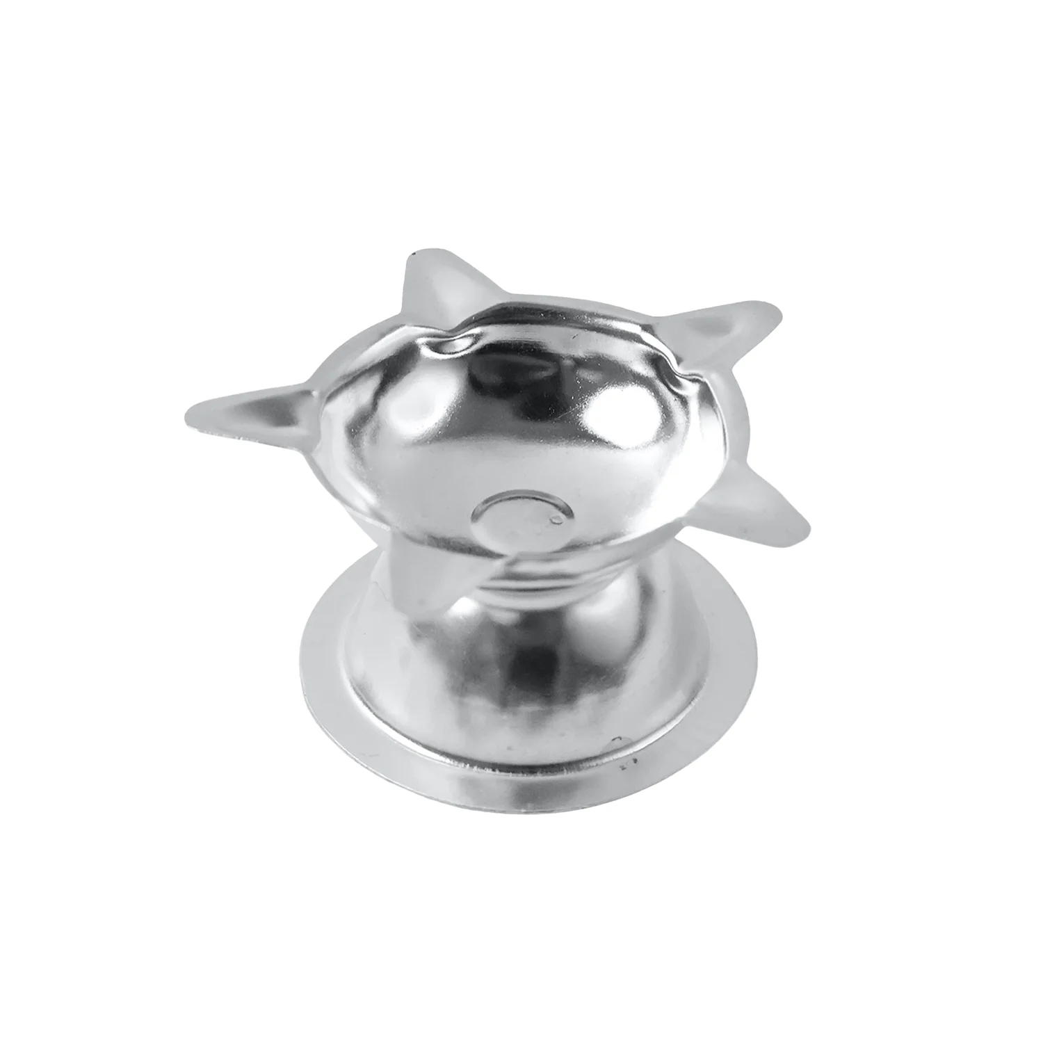Stainless Steel Lotus Design Diya (1 Pc) - Image 5