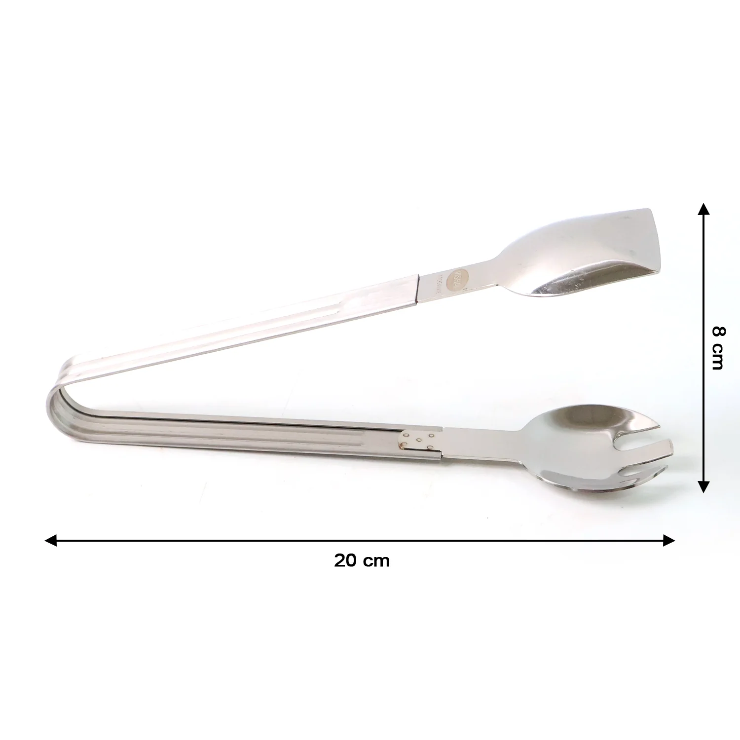 Stainless Steel Multipurpose Serving Tong – 2-in-1 Pasta & Salad Tong (1 Pc) - Image 3