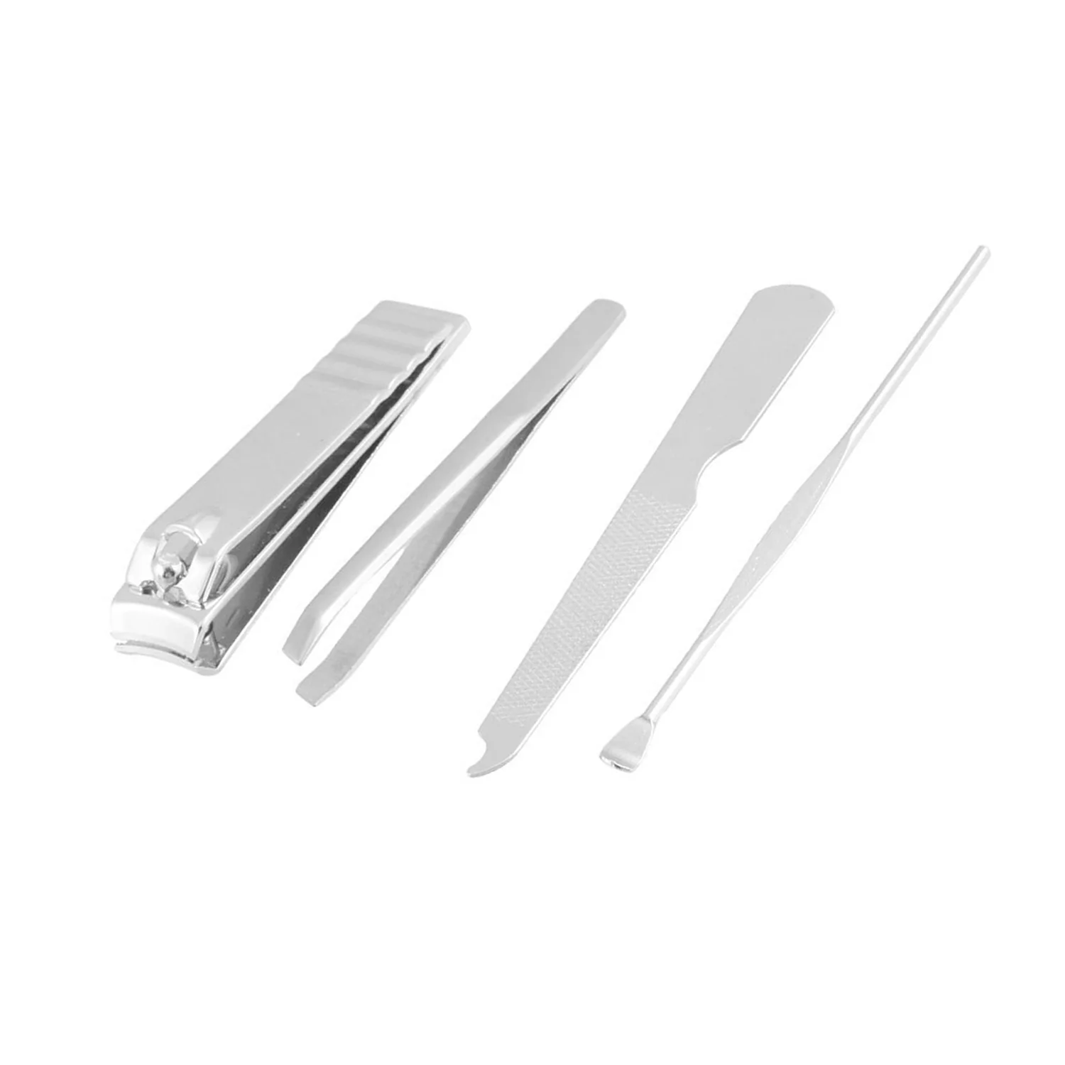 4-in-1 Nail Clipper Kit: Stainless Steel Tools, Manicure Set (Travel Case) - Image 3