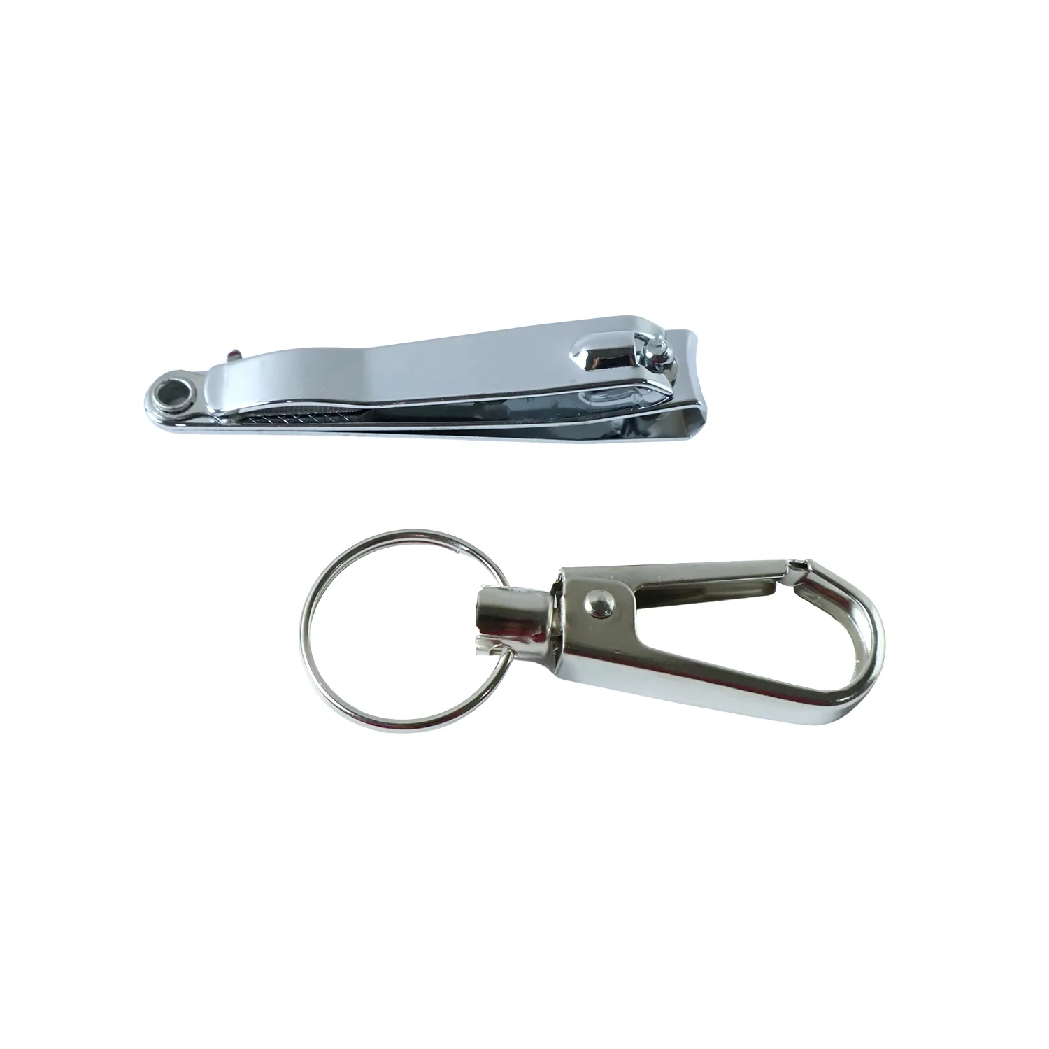 Stainless Steel Nail Clipper Set with Keychain Holder (2 Pc) - Image 5