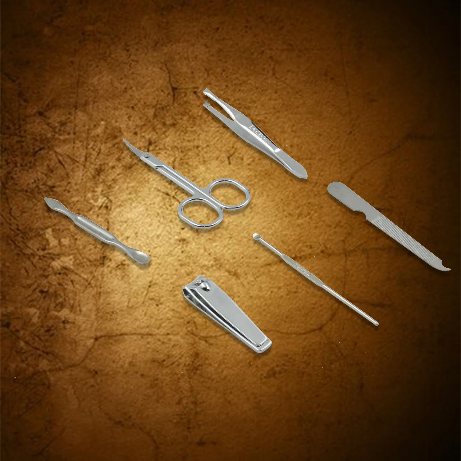 6-in-1 Professional Nail Care Kit: Clippers, Scissors & More Nail (Travel or Home) - Image 12
