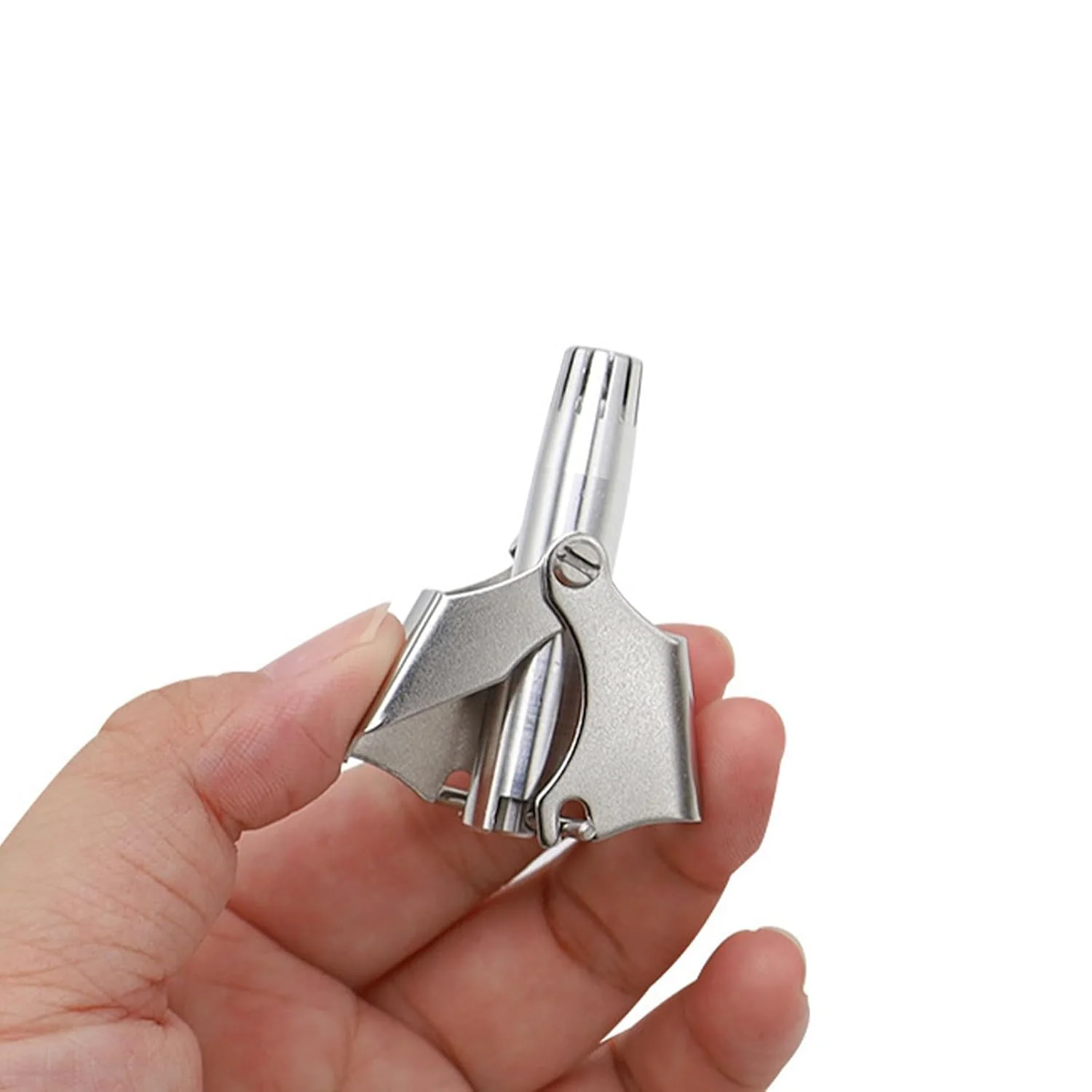 Stainless Steel Painless Nose Hair Remover (1 Pc) - Image 3
