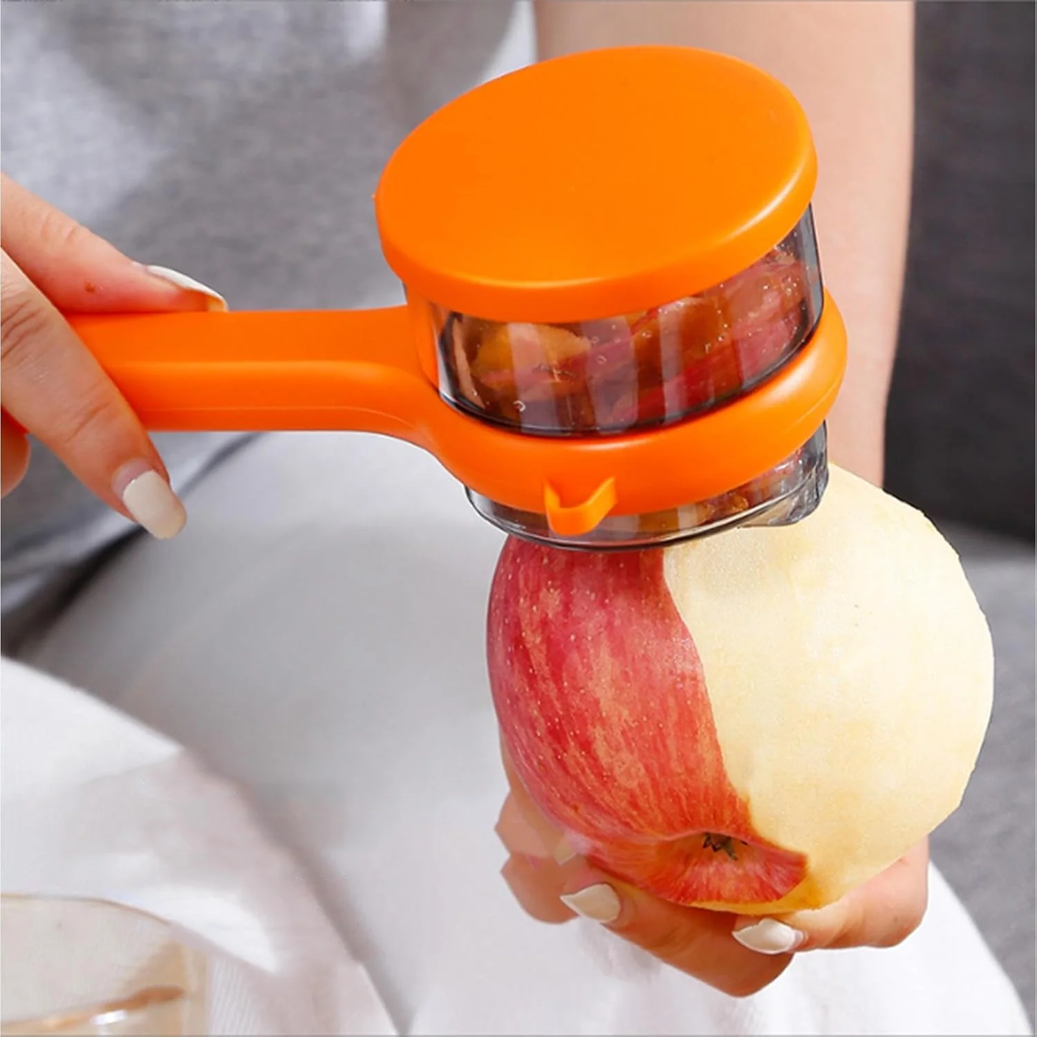 Stainless Steel Peeler With Container (1 Pc) - Image 6